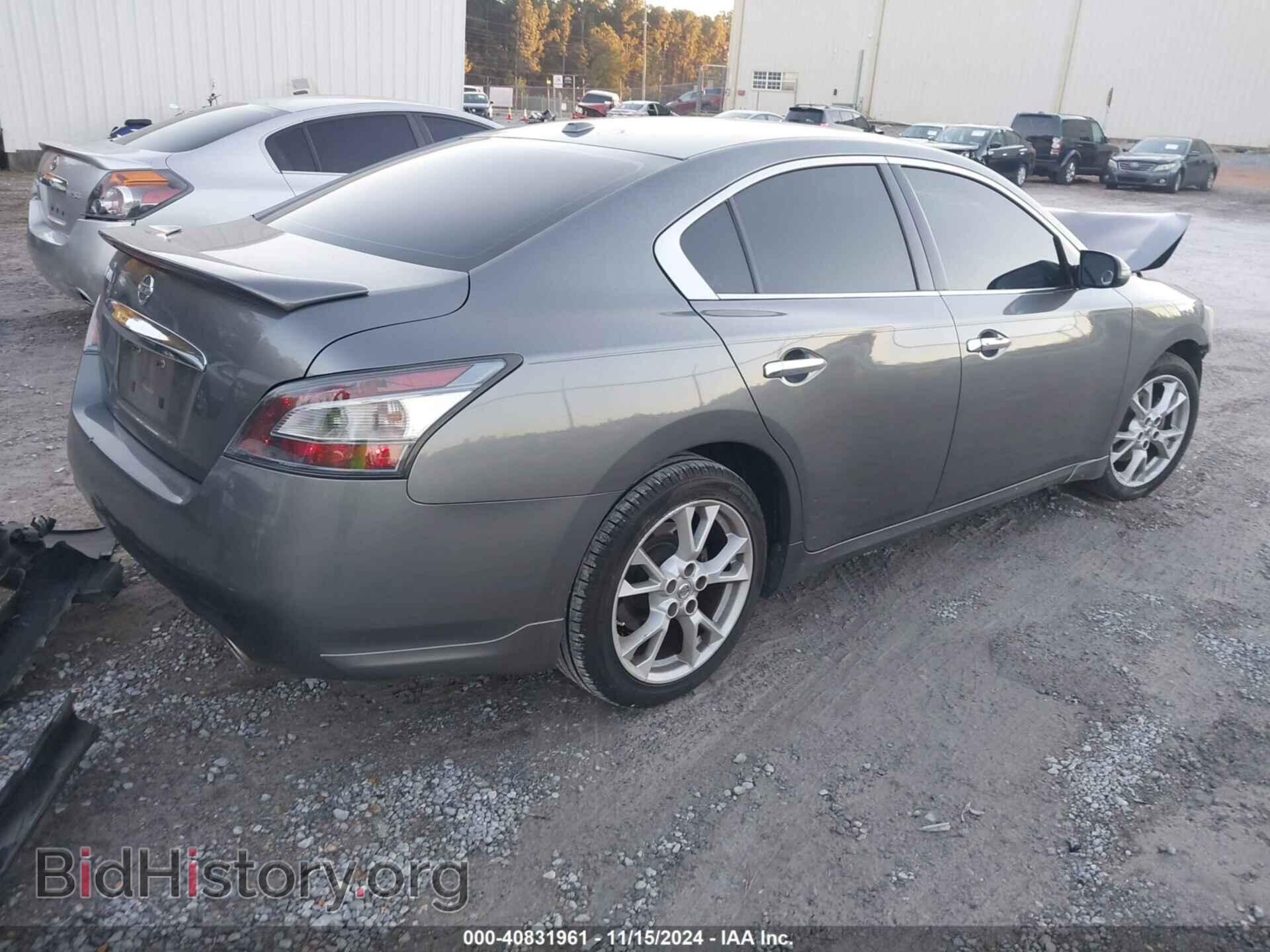 2014 NISSAN MAXIMA - VIN: 1N4AA5AP3EC909341 - Фото 4