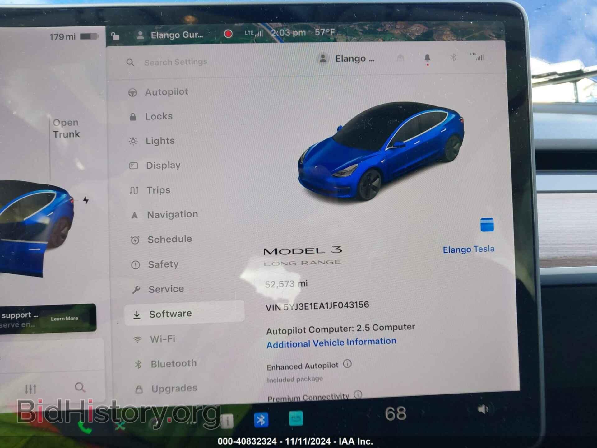 2018 TESLA MODEL 3 - VIN: 5YJ3E1EA1JF043156 - Фото 7
