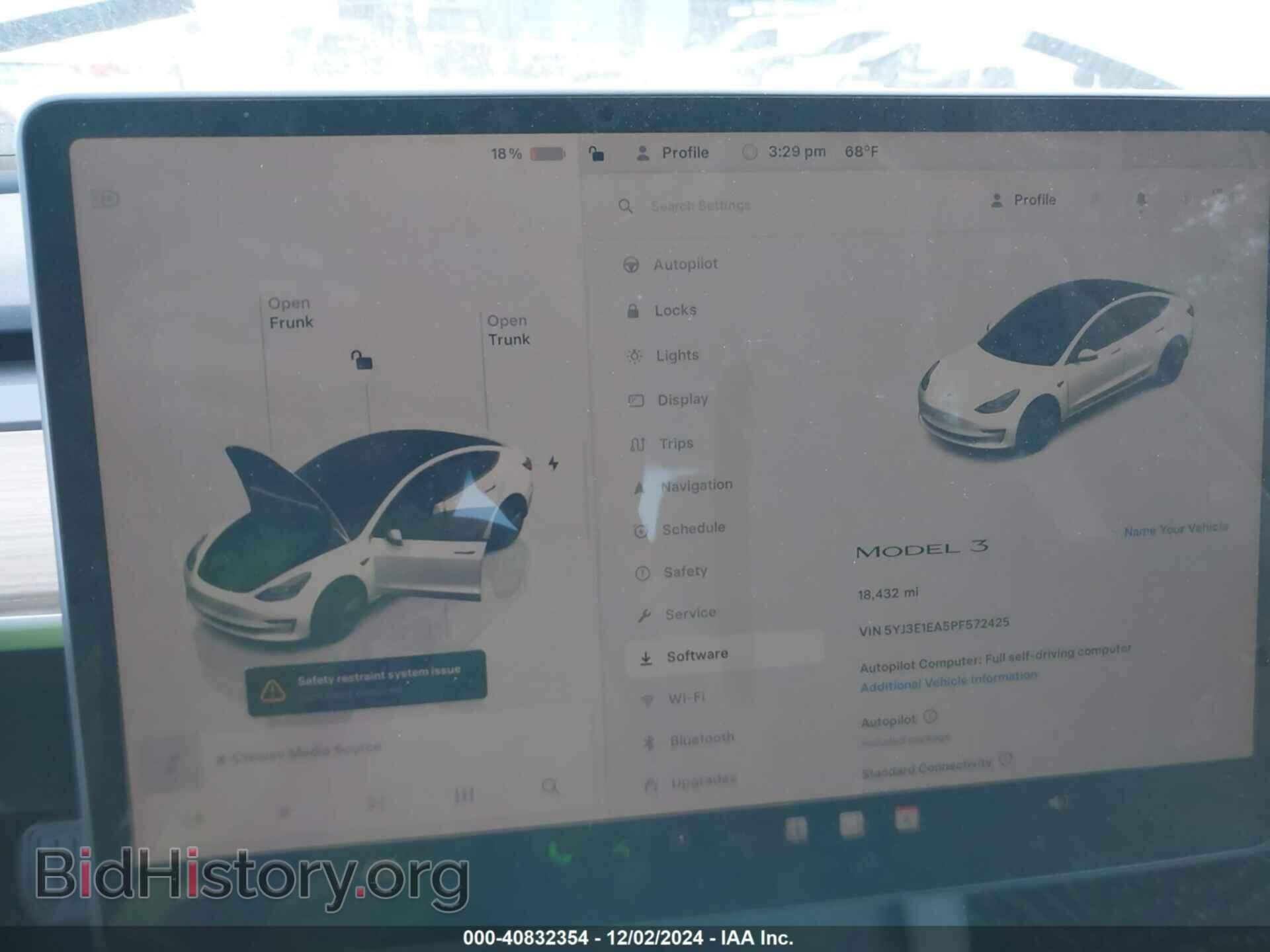 2023 TESLA MODEL 3 - VIN: 5YJ3E1EA5PF572425 - Photo 17