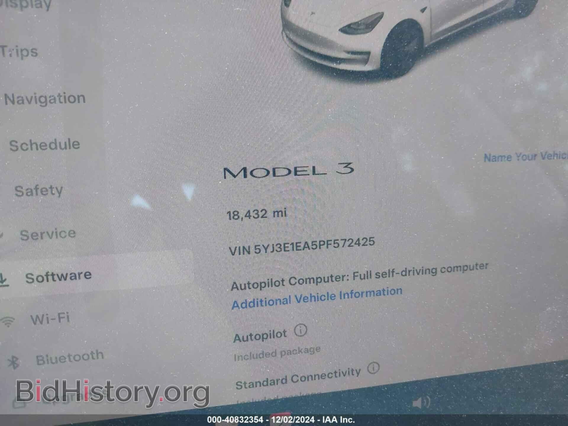 2023 TESLA MODEL 3 - VIN: 5YJ3E1EA5PF572425 - Photo 7