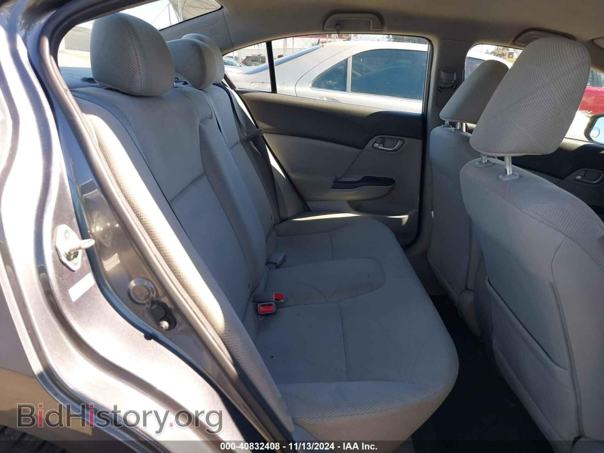 2012 HONDA CIVIC - VIN: 19XFB2F5XCE003535 - Фото 8