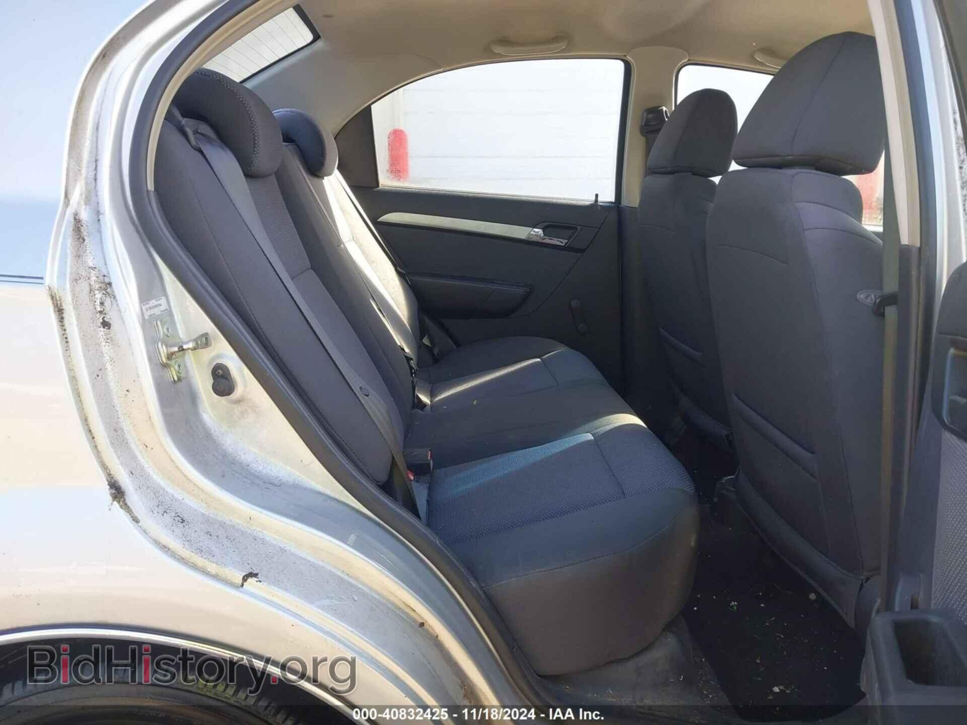 2010 CHEVROLET AVEO - VIN: KL1TD5DE2AB087966 - Фото 8