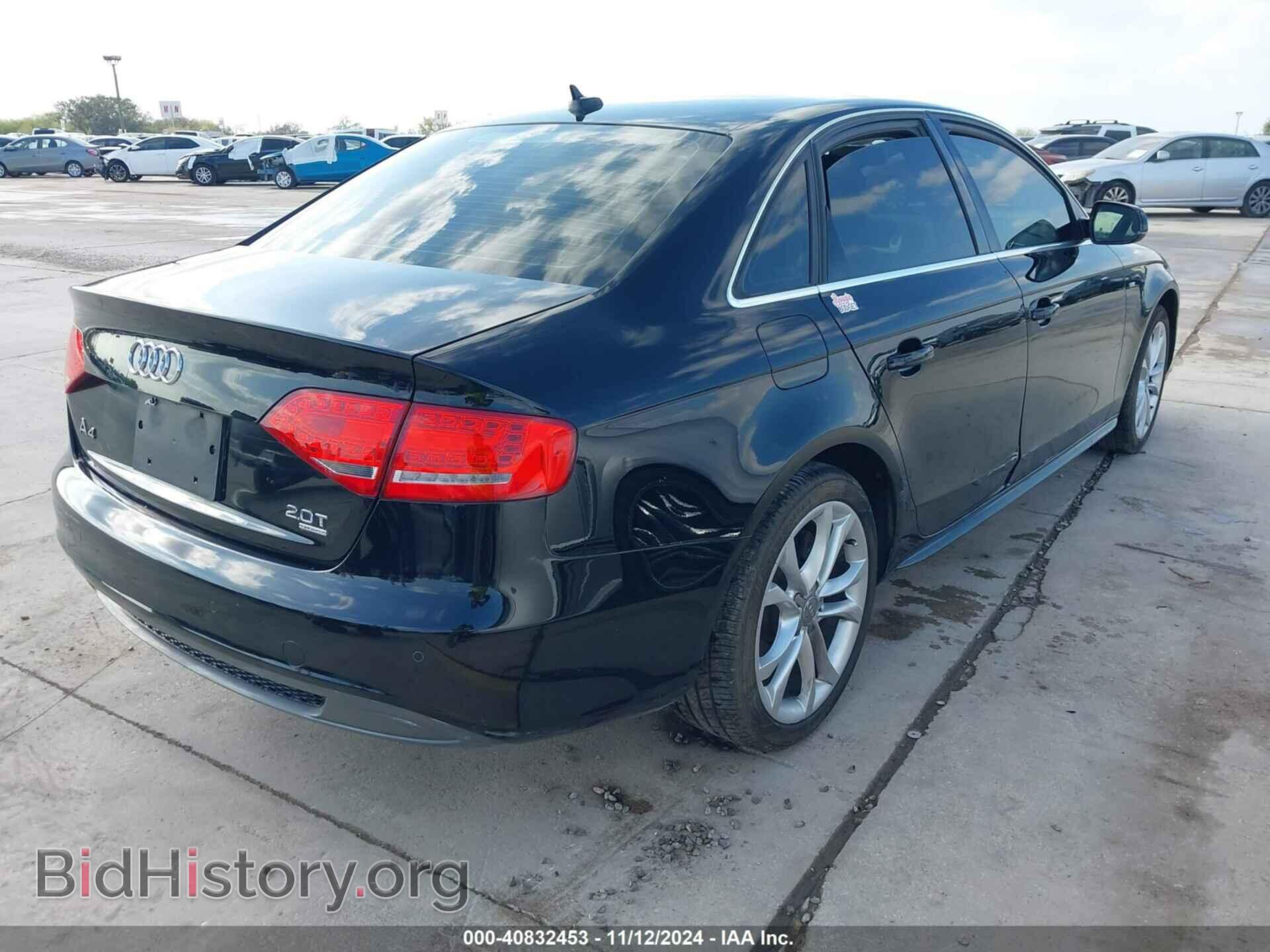 2012 AUDI A4 - VIN: WAUFFAFL4CA115342 - Фото 4