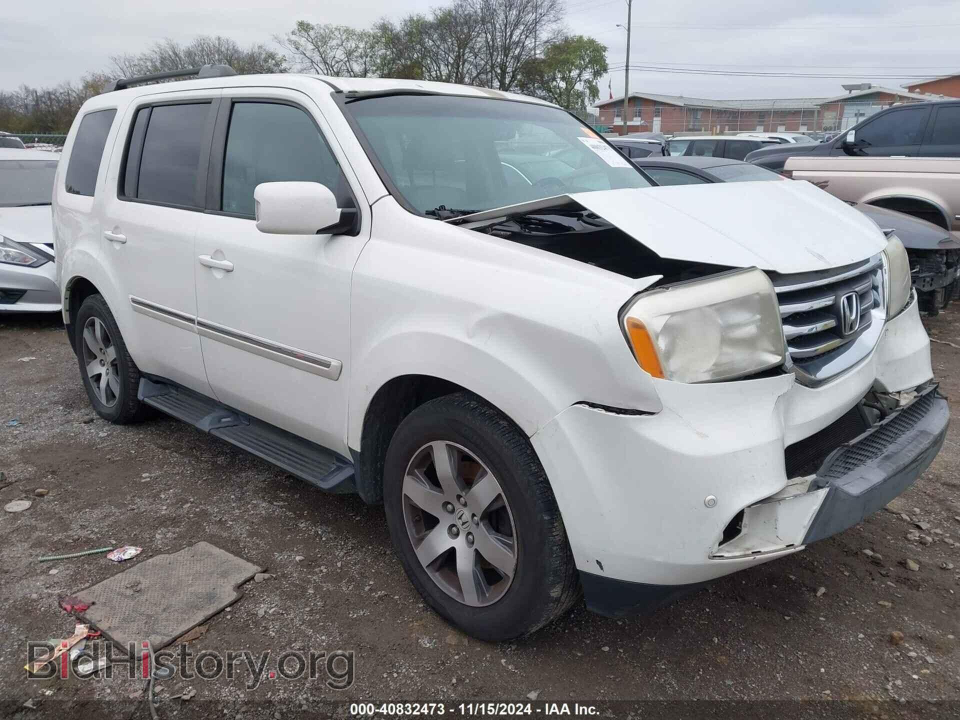 Фотография 5FNYF3H94CB028301 - HONDA PILOT 2012