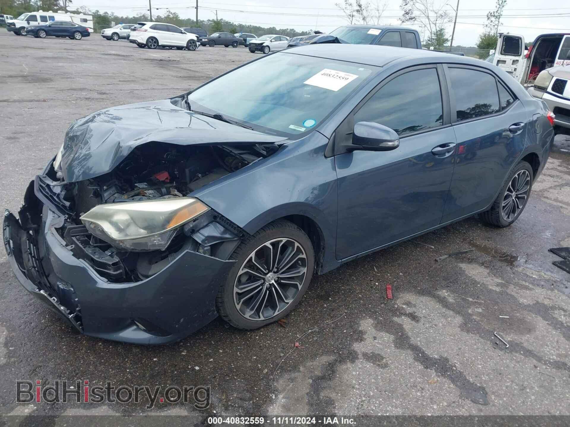 2015 TOYOTA COROLLA - VIN: 2T1BURHE8FC378535 - Фото 2