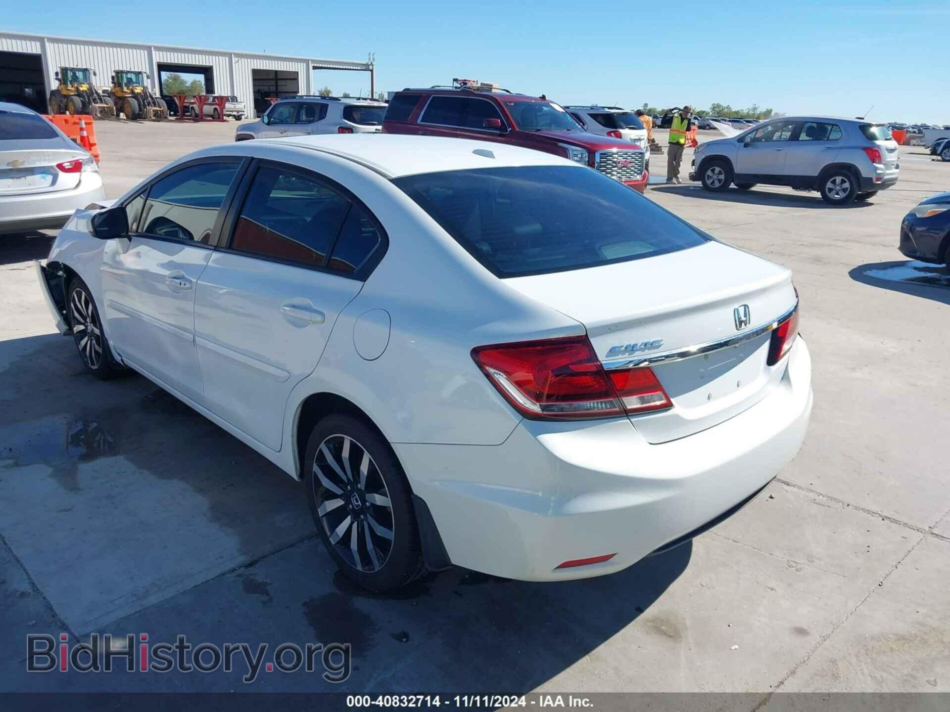 2015 HONDA CIVIC - VIN: 19XFB2F93FE009698 - Фото 3