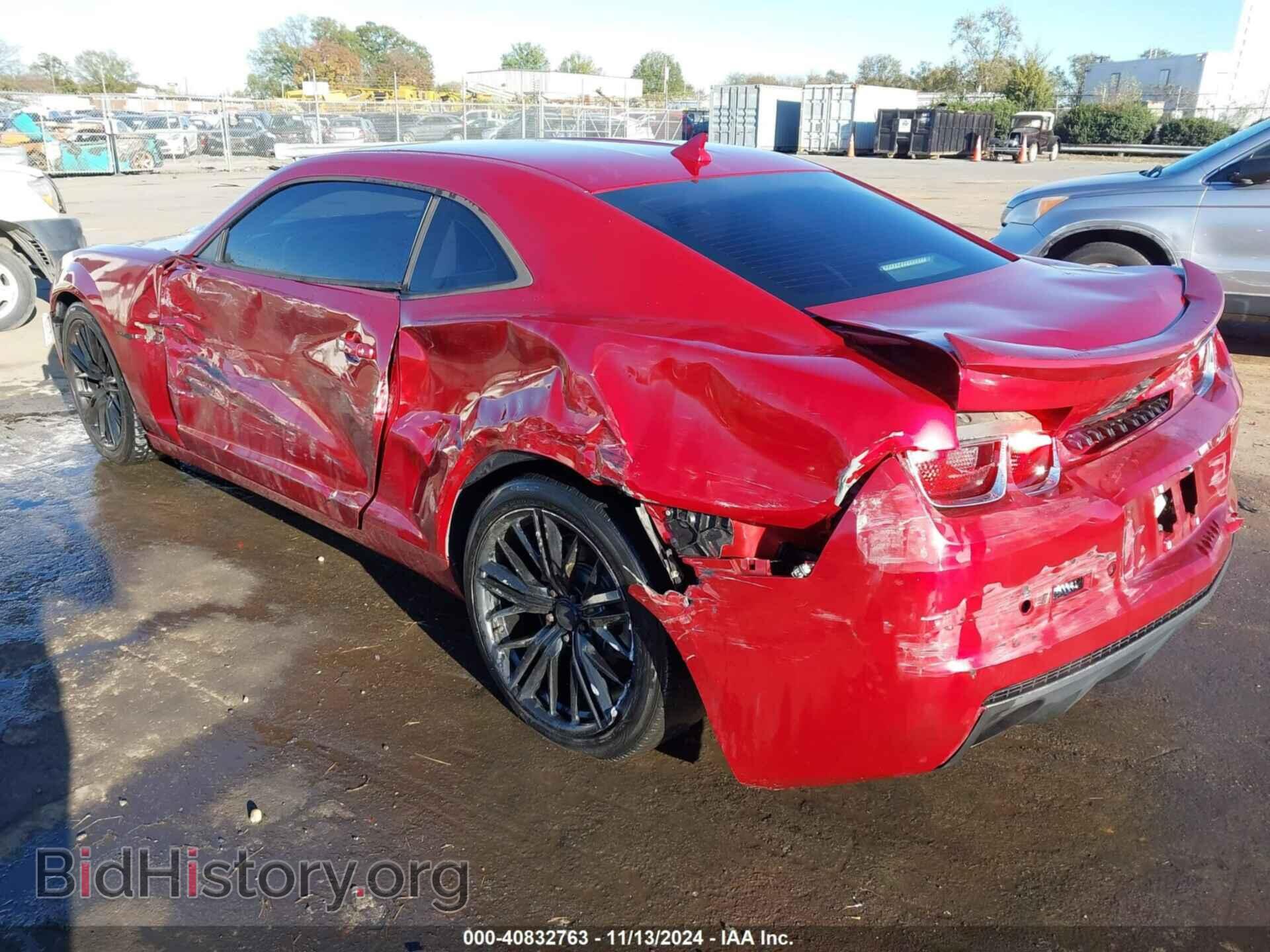2013 CHEVROLET CAMARO - VIN: 2G1FC1E3XD9145576 - Фото 3