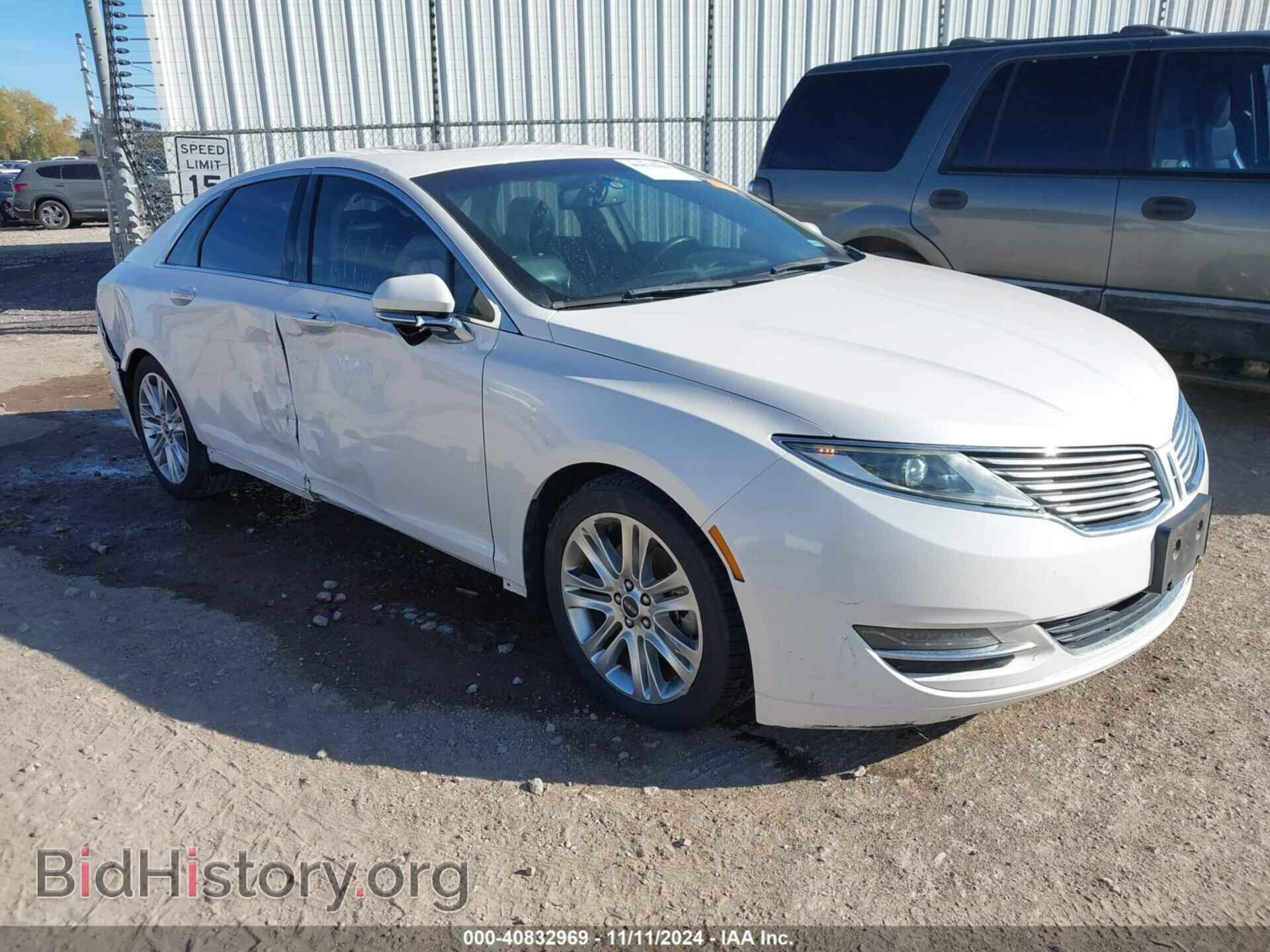 Фотография 3LN6L2G98FR616180 - LINCOLN MKZ 2015