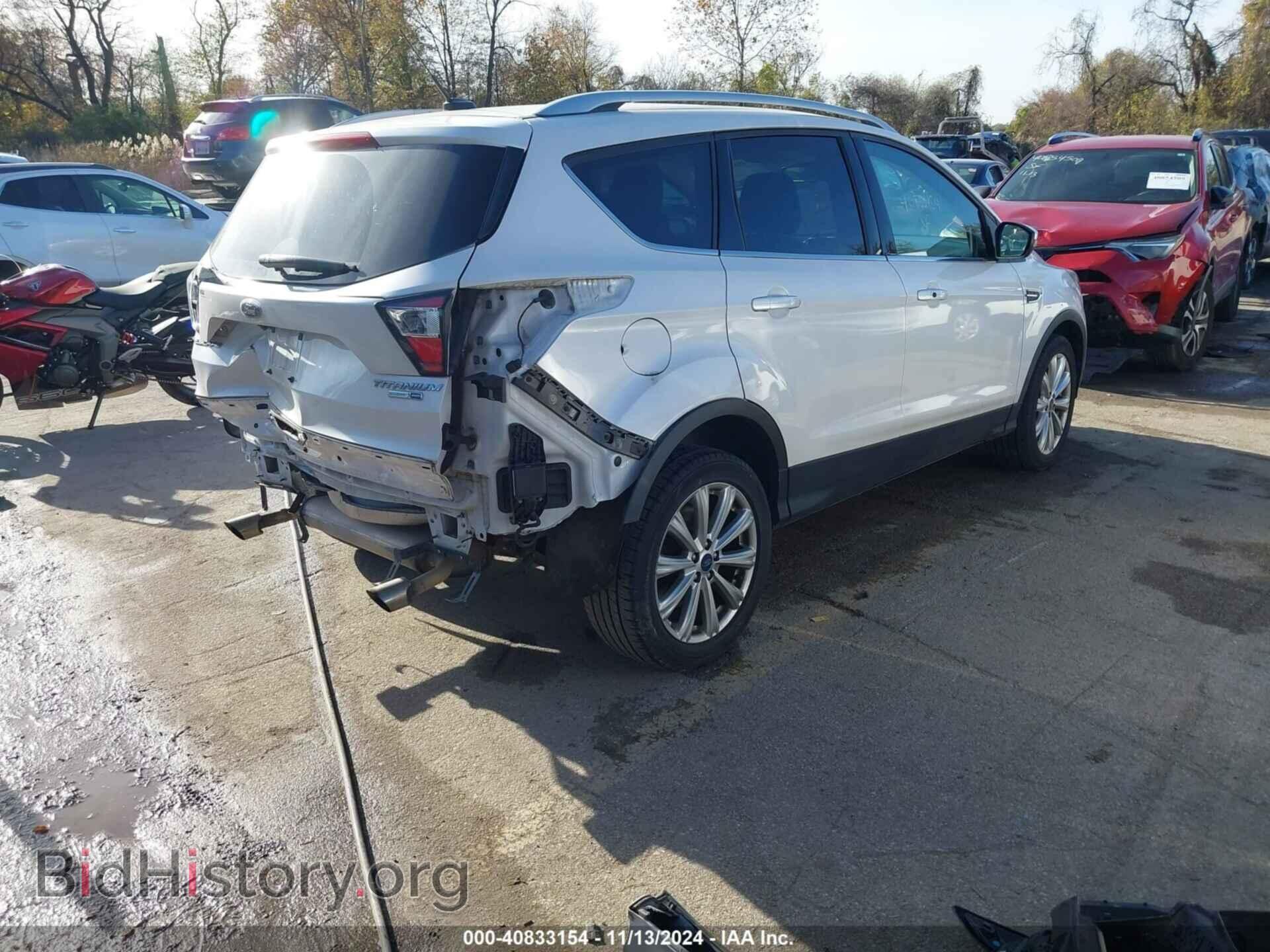 2017 FORD ESCAPE - VIN: 1FMCU9JD6HUB65509 - Фото 4