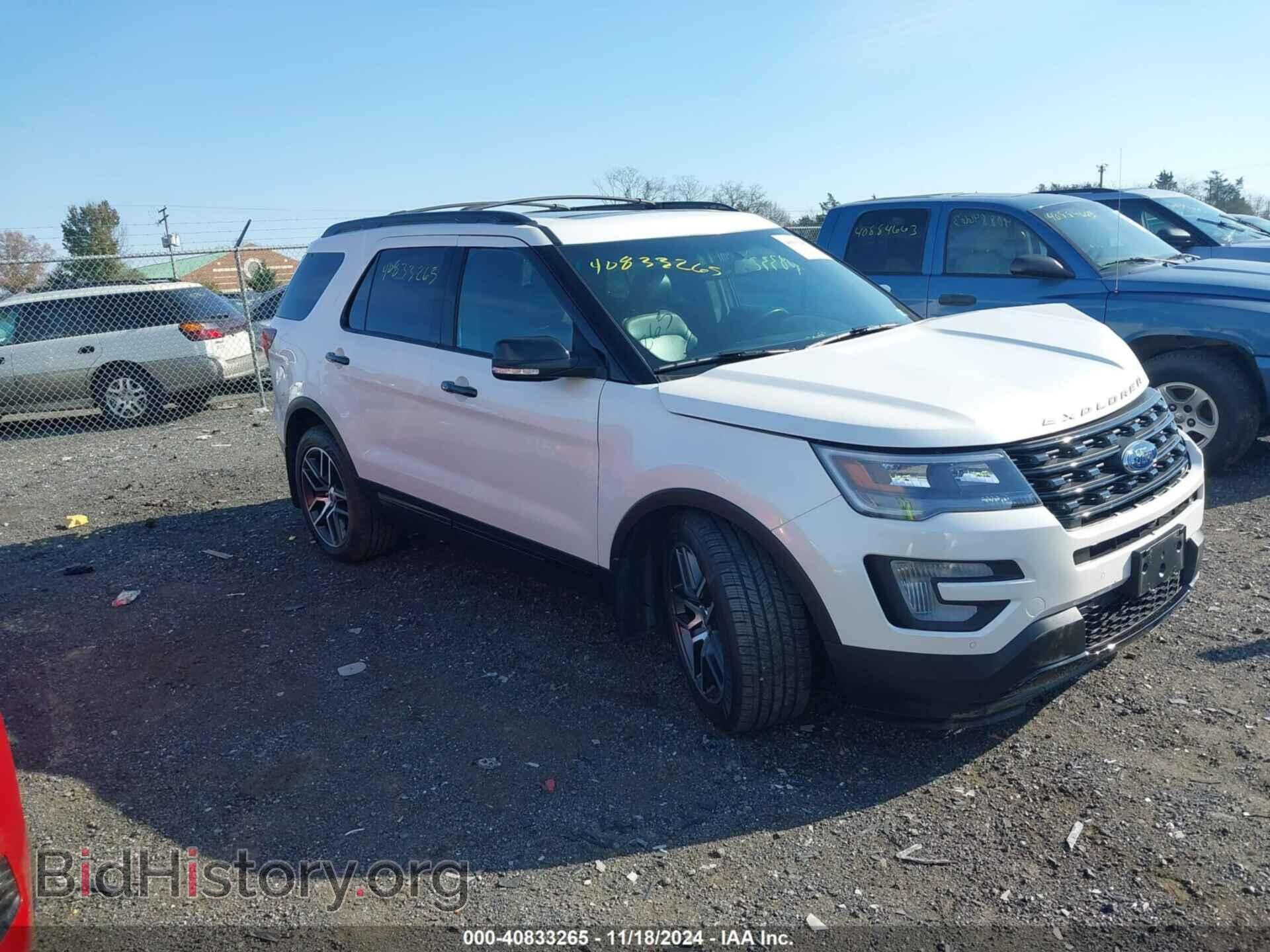 Фотография 1FM5K8GT2GGA74841 - FORD EXPLORER 2016