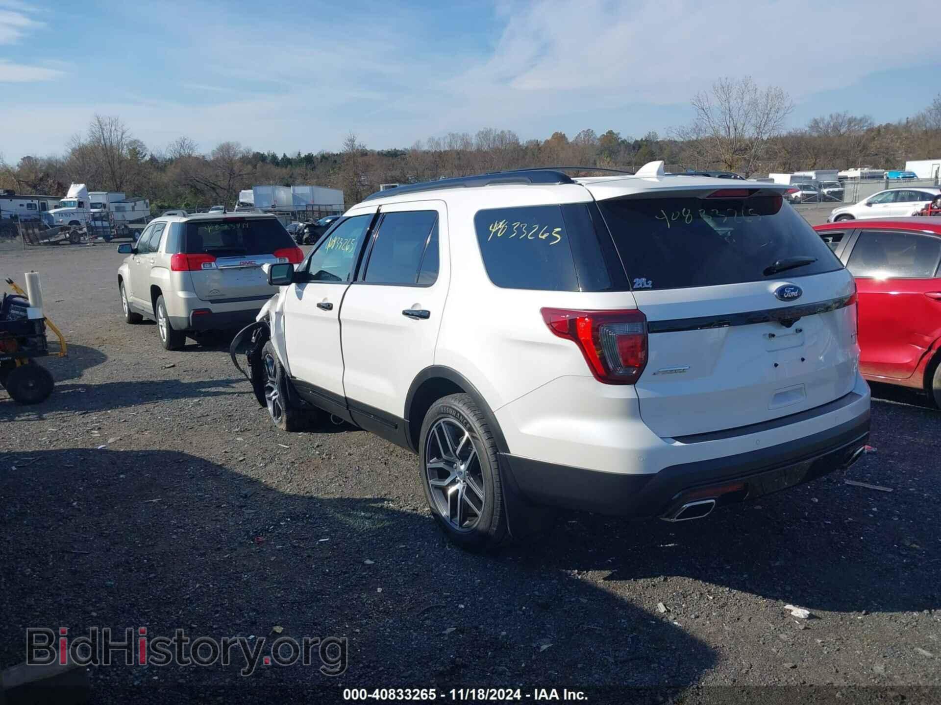 2016 FORD EXPLORER - VIN: 1FM5K8GT2GGA74841 - Фото 3