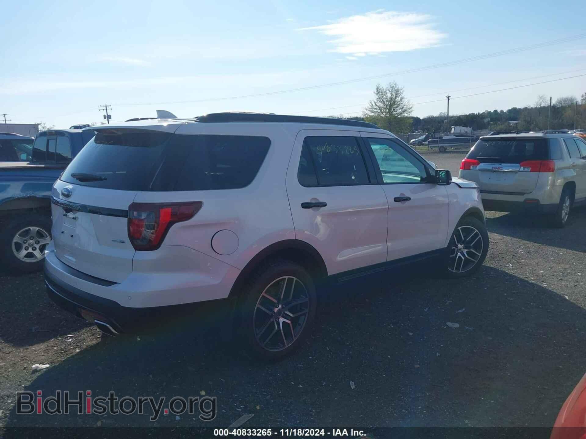 2016 FORD EXPLORER - VIN: 1FM5K8GT2GGA74841 - Фото 4
