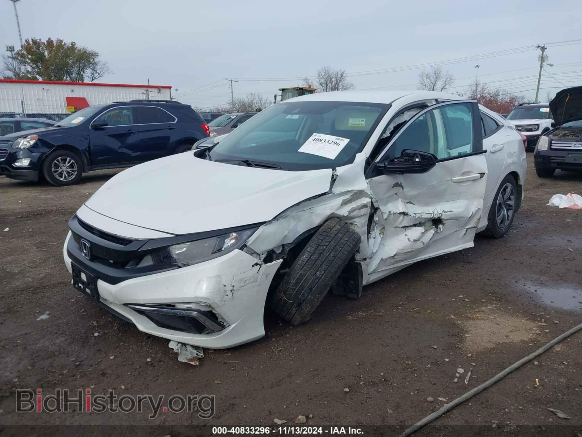 2019 HONDA CIVIC - VIN: 2HGFC2F60KH542711 - Фото 2