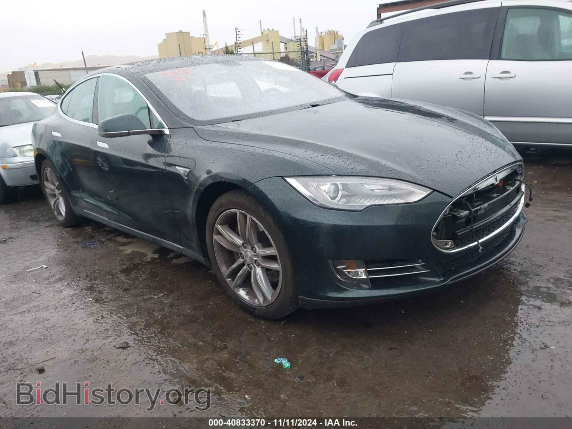 Photo 5YJSA1H14EFP36019 - TESLA MODEL S 2014