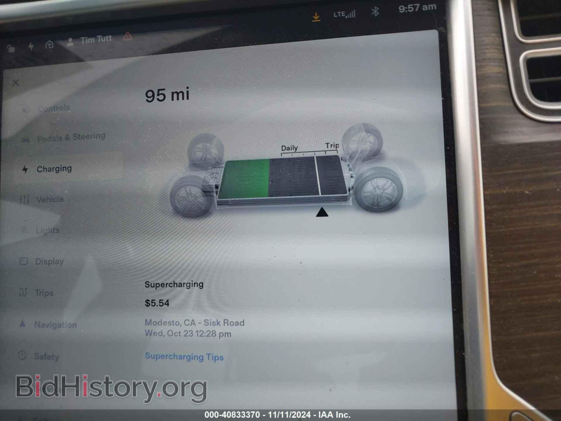2014 TESLA MODEL S - VIN: 5YJSA1H14EFP36019 - Фото 16