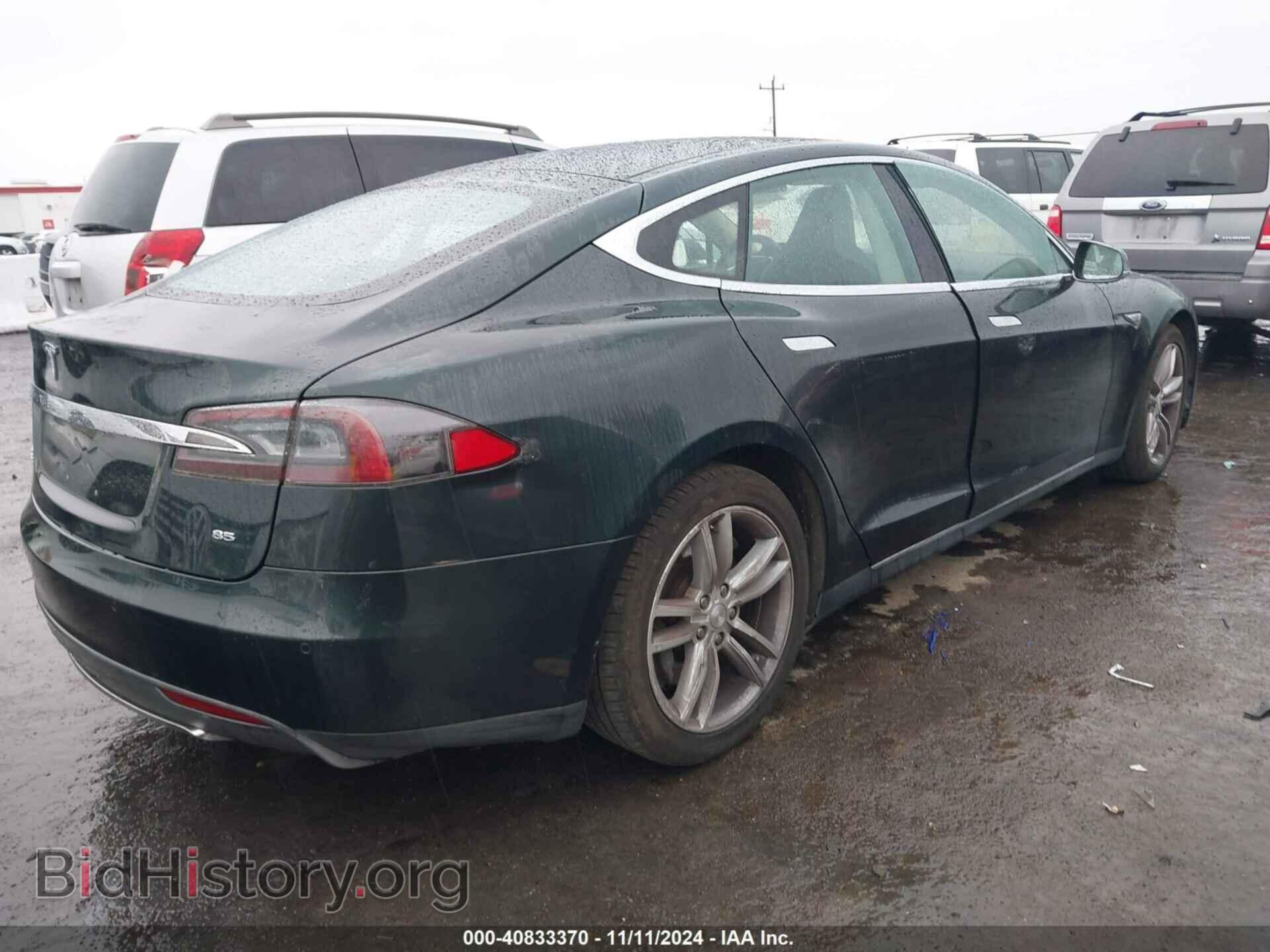 2014 TESLA MODEL S - VIN: 5YJSA1H14EFP36019 - Фото 4
