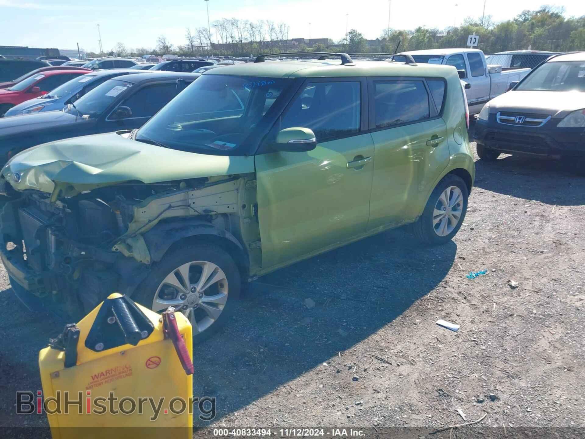 2014 KIA SOUL - VIN: KNDJP3A51E7731241 - Фото 2
