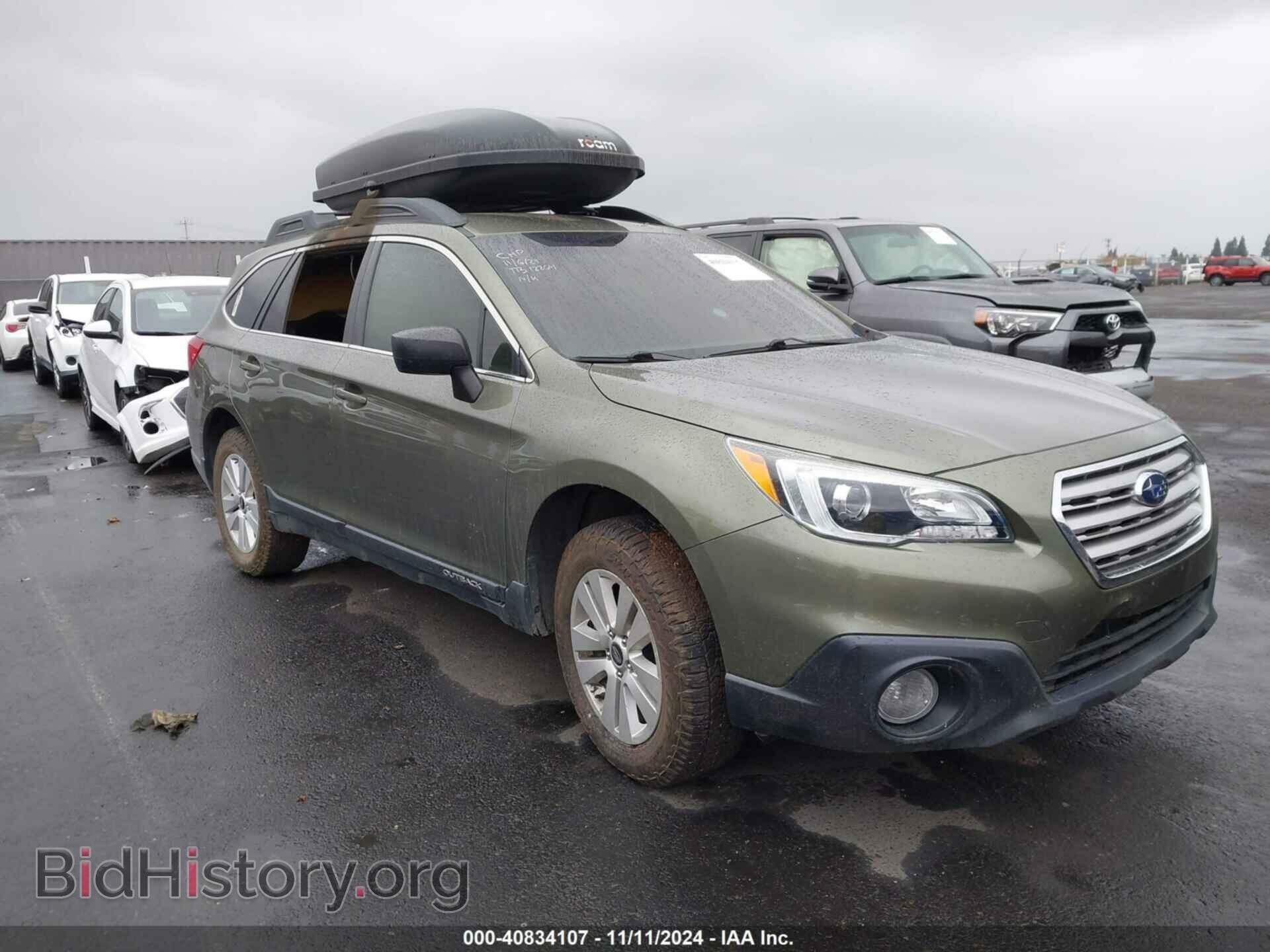 Фотография 4S4BSACC4G3353098 - SUBARU OUTBACK 2016