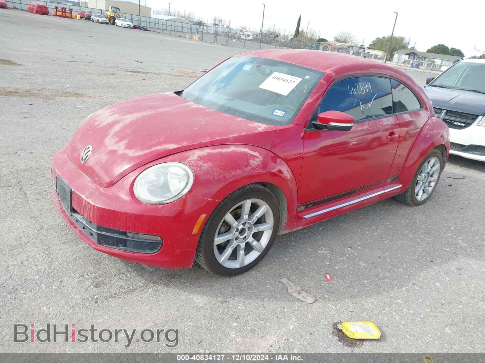 2012 VOLKSWAGEN BEETLE - VIN: 3VWJP7AT4CM662549 - Фото 2