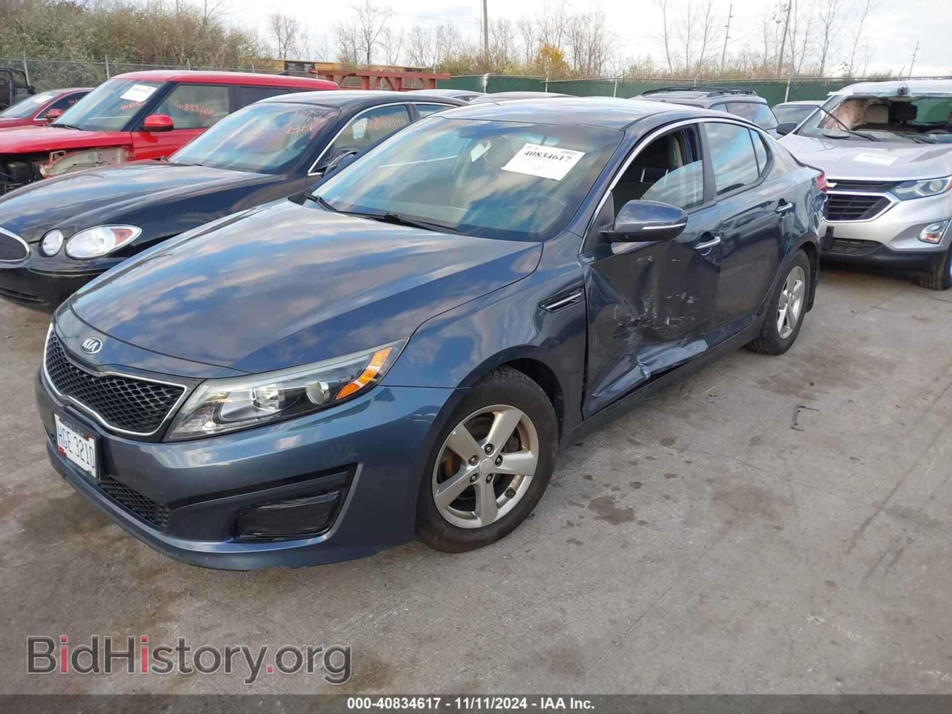 2015 KIA OPTIMA - VIN: 5XXGM4A7XFG490783 - Фото 2