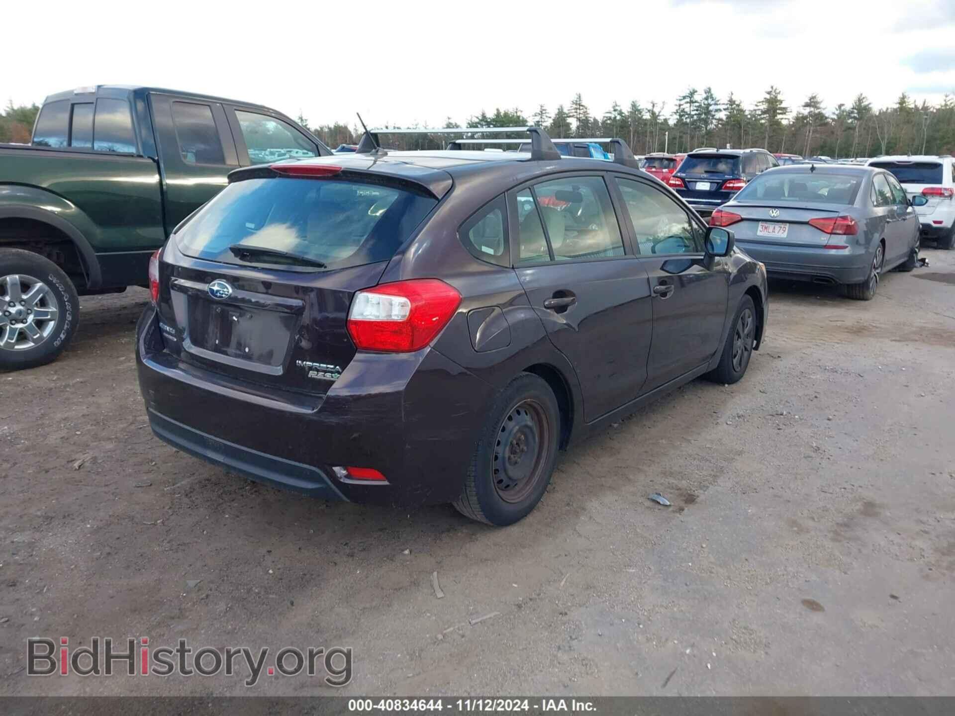 2012 SUBARU IMPREZA - VIN: JF1GPAA67CH212506 - Фото 4