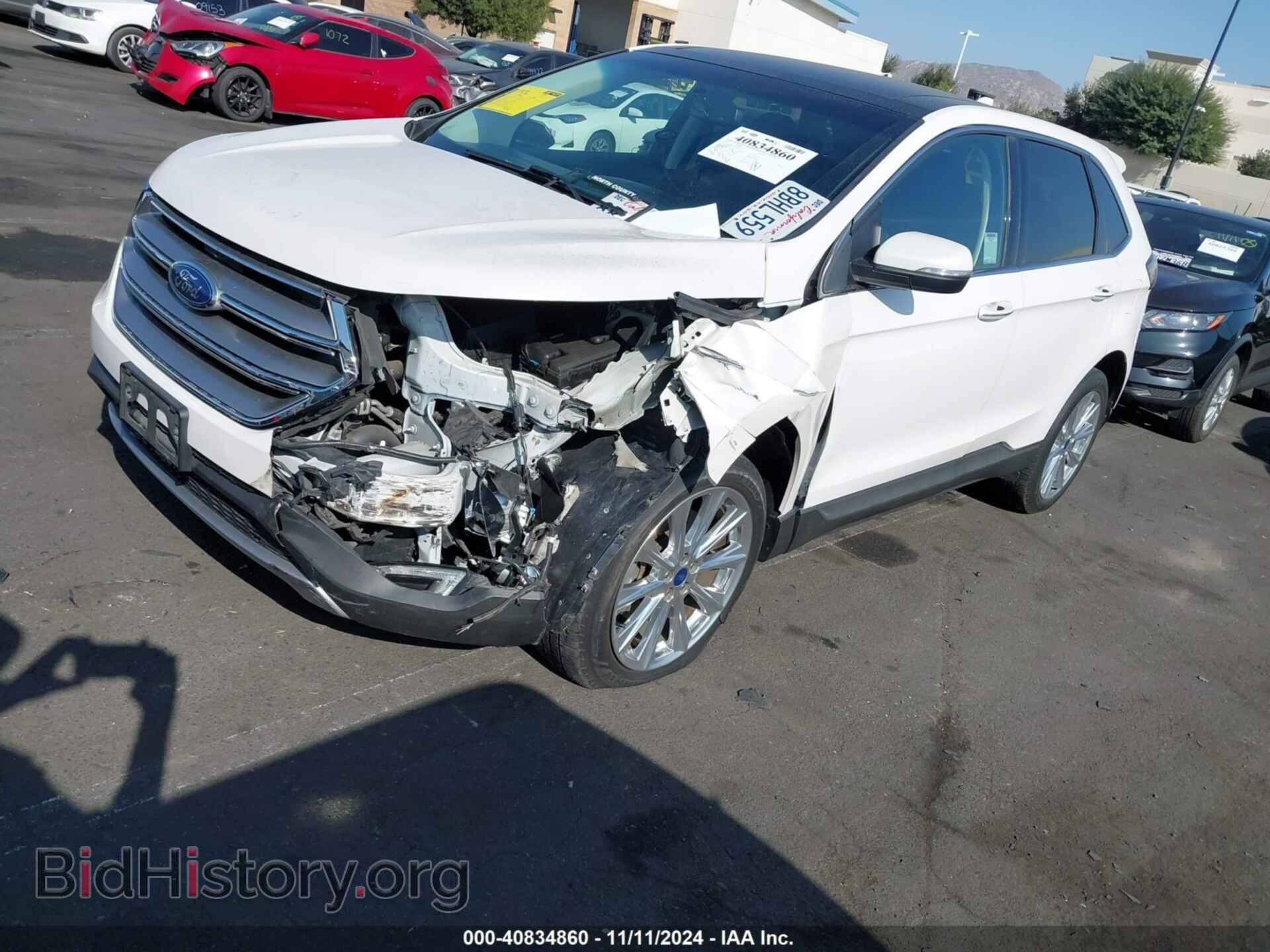 2017 FORD EDGE - VIN: 2FMPK4K97HBC18177 - Photo 2
