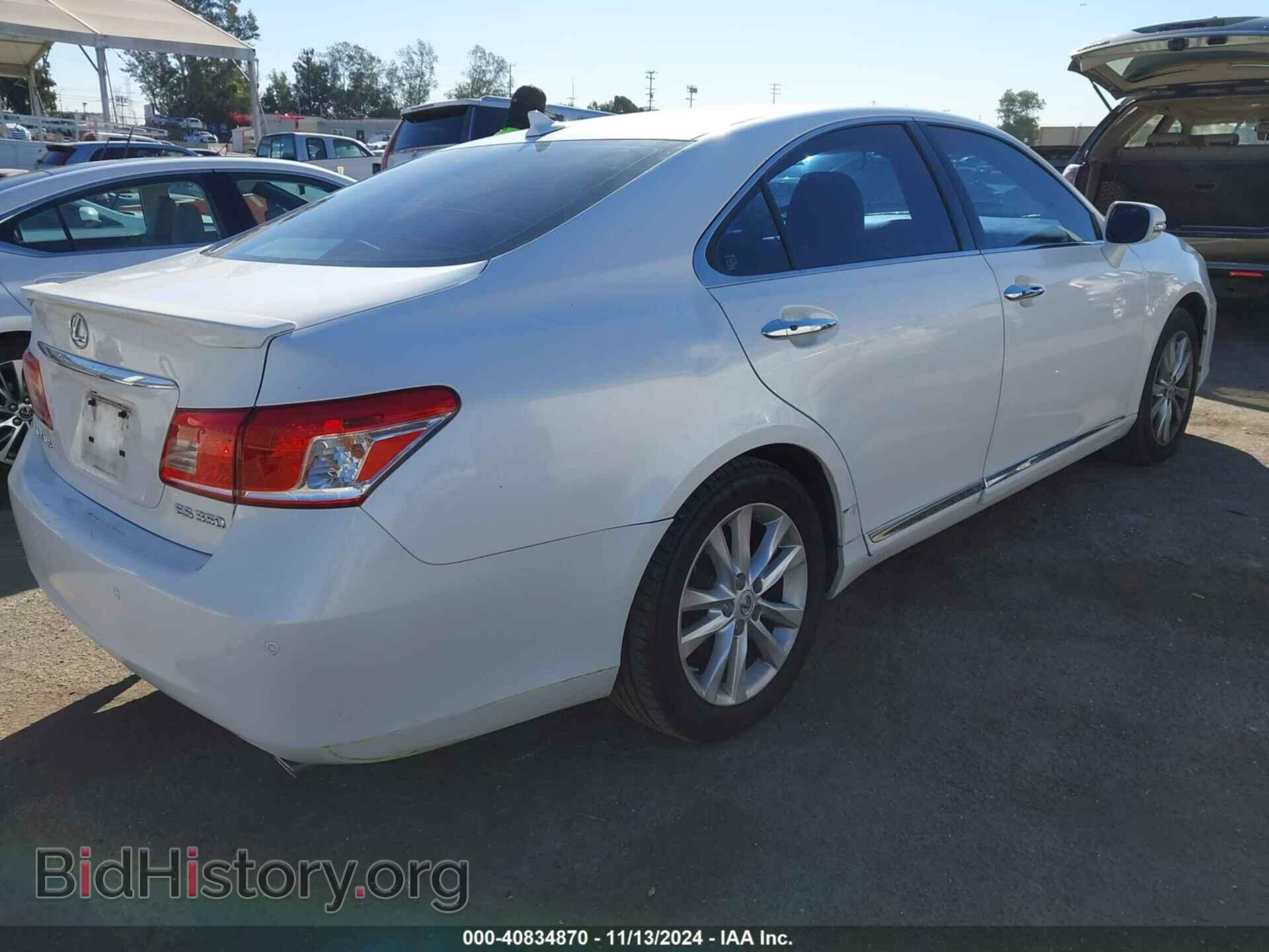 2010 LEXUS ES 350 - VIN: JTHBK1EG0A2362414 - Фото 4