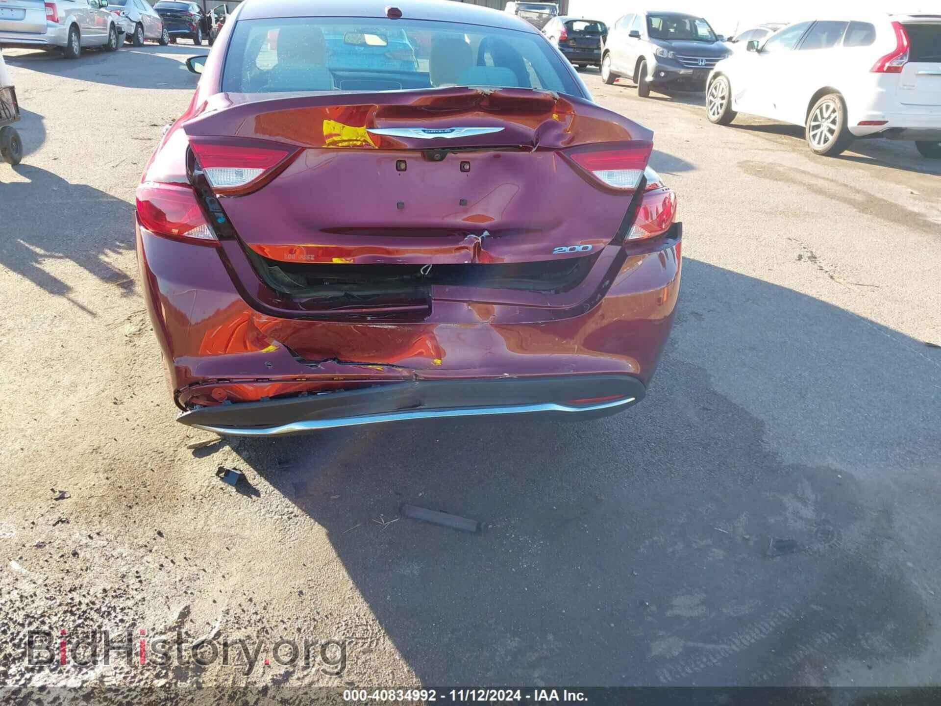 2015 CHRYSLER 200 - VIN: 1C3CCCAB3FN546751 - Фото 6