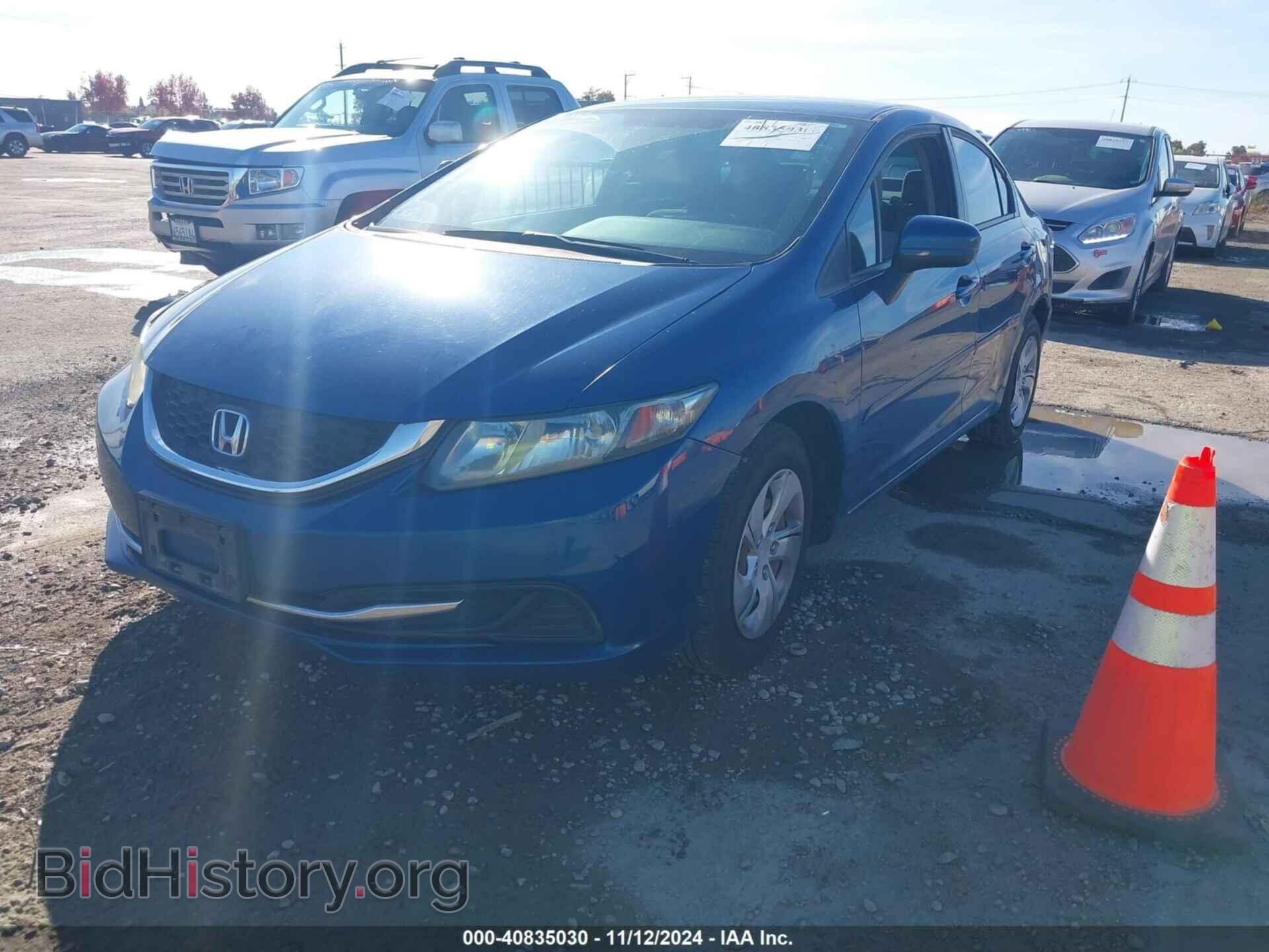 2014 HONDA CIVIC - VIN: 19XFB2F52EE264290 - Фото 2