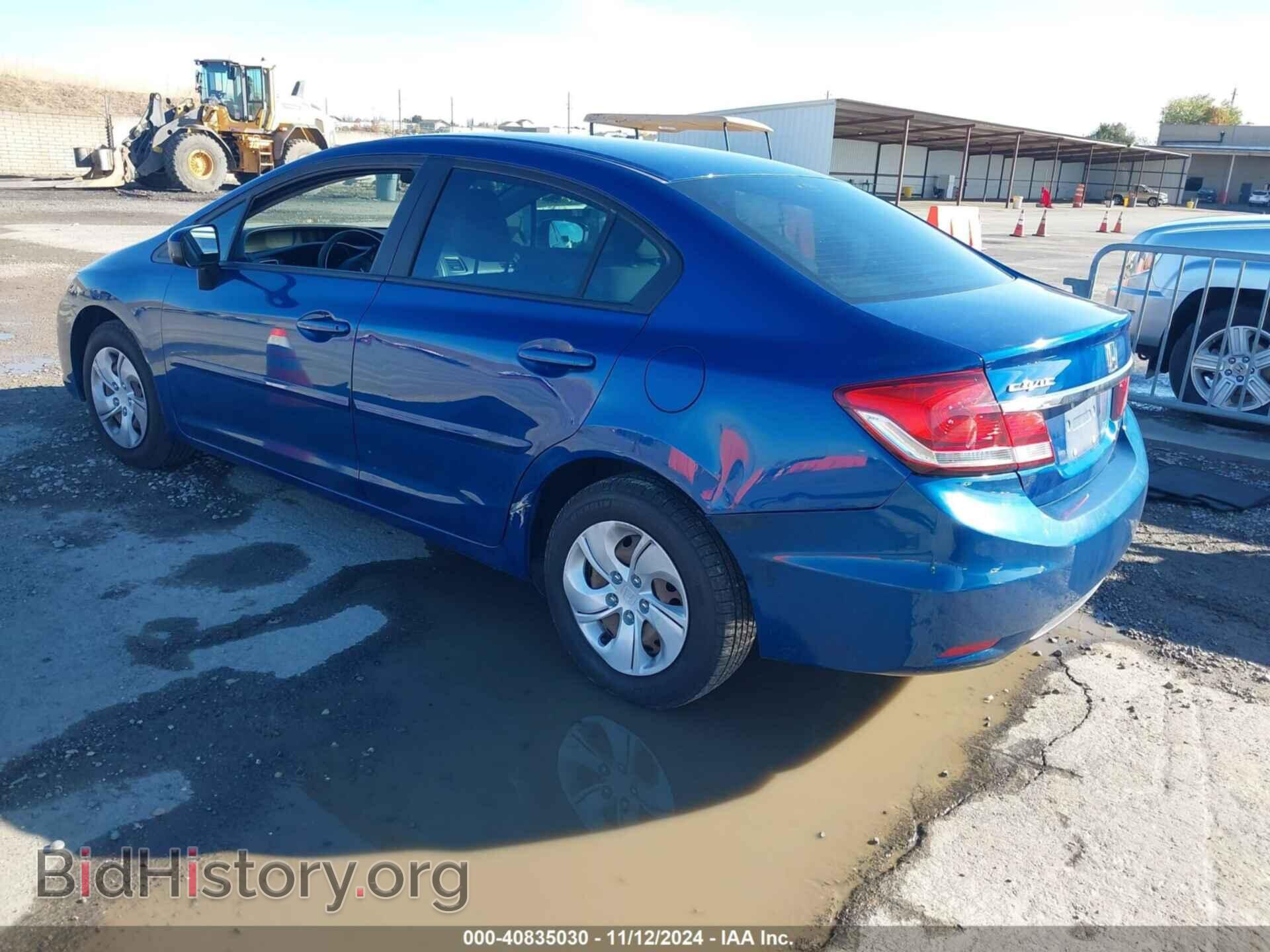 2014 HONDA CIVIC - VIN: 19XFB2F52EE264290 - Фото 3