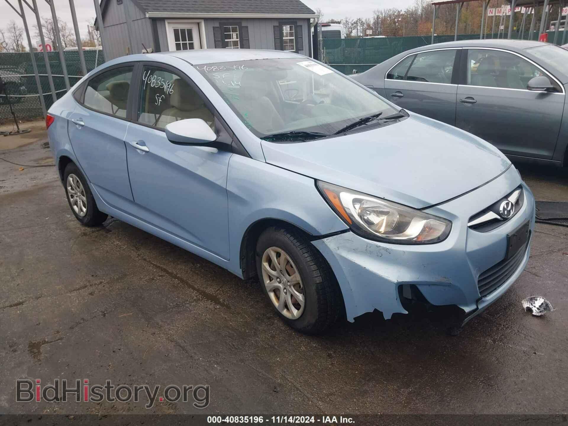 Photo KMHCT4AE7DU325423 - HYUNDAI ACCENT 2013