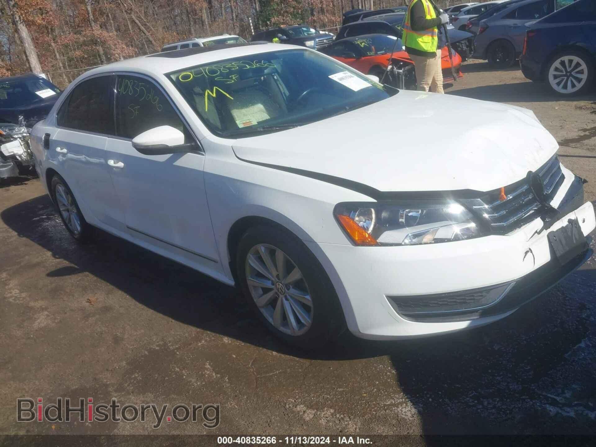 Фотография 1VWCH7A31CC033998 - VOLKSWAGEN PASSAT 2012