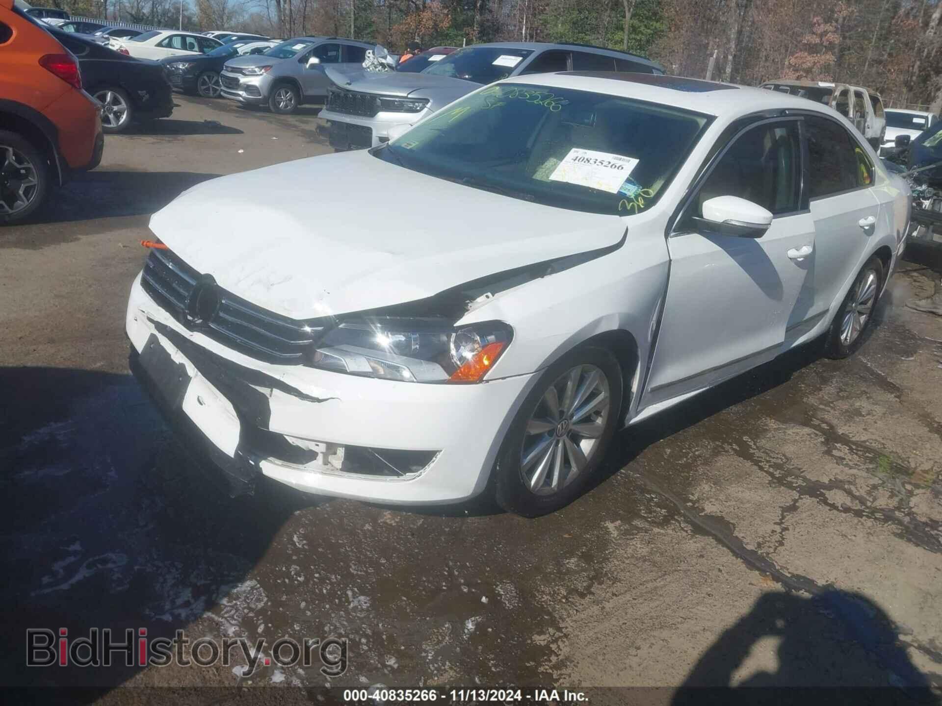 2012 VOLKSWAGEN PASSAT - VIN: 1VWCH7A31CC033998 - Фото 2