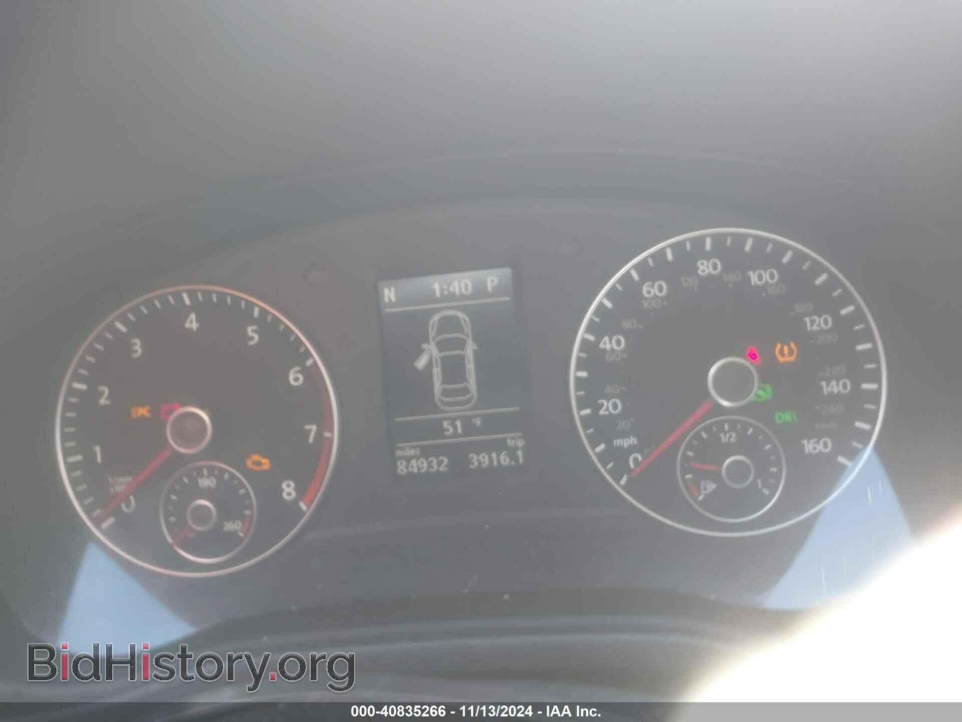 2012 VOLKSWAGEN PASSAT - VIN: 1VWCH7A31CC033998 - Фото 7