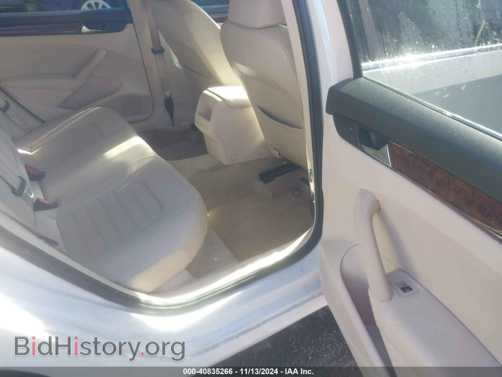2012 VOLKSWAGEN PASSAT - VIN: 1VWCH7A31CC033998 - Фото 8