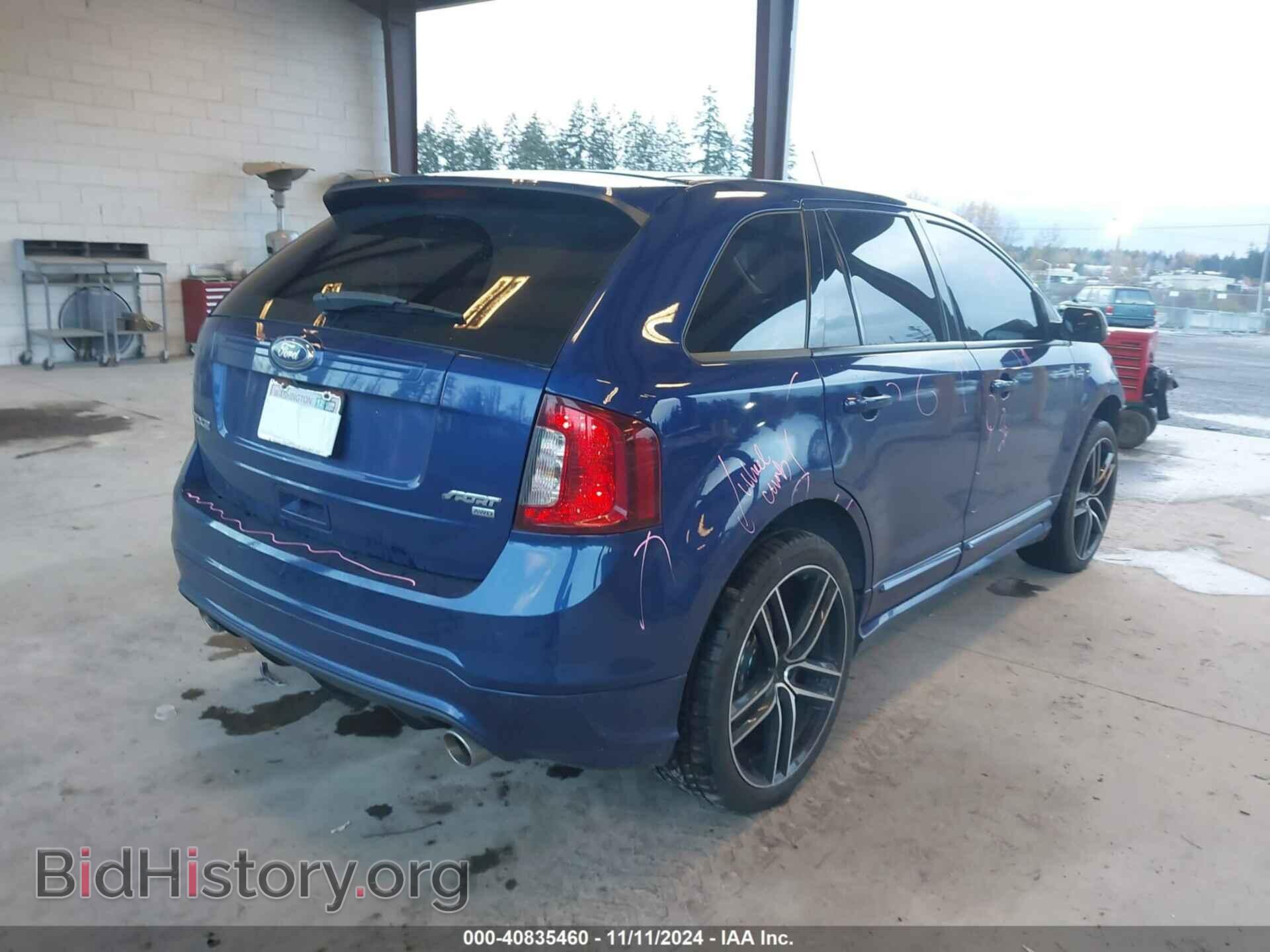 2013 FORD EDGE - VIN: 2FMDK4AK8DBA49921 - Photo 4
