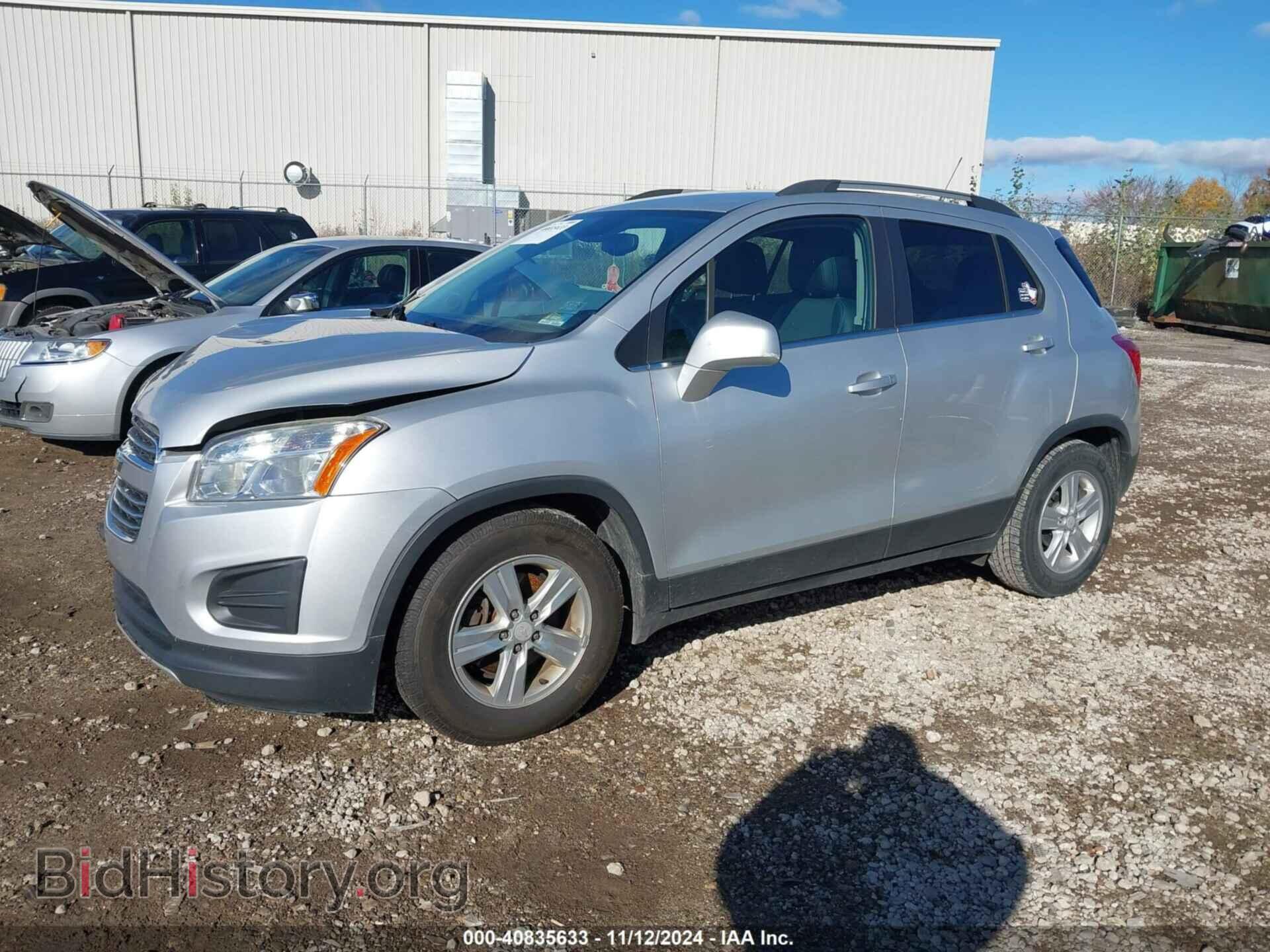 2015 CHEVROLET TRAX - VIN: 3GNCJLSB5FL245003 - Фото 2
