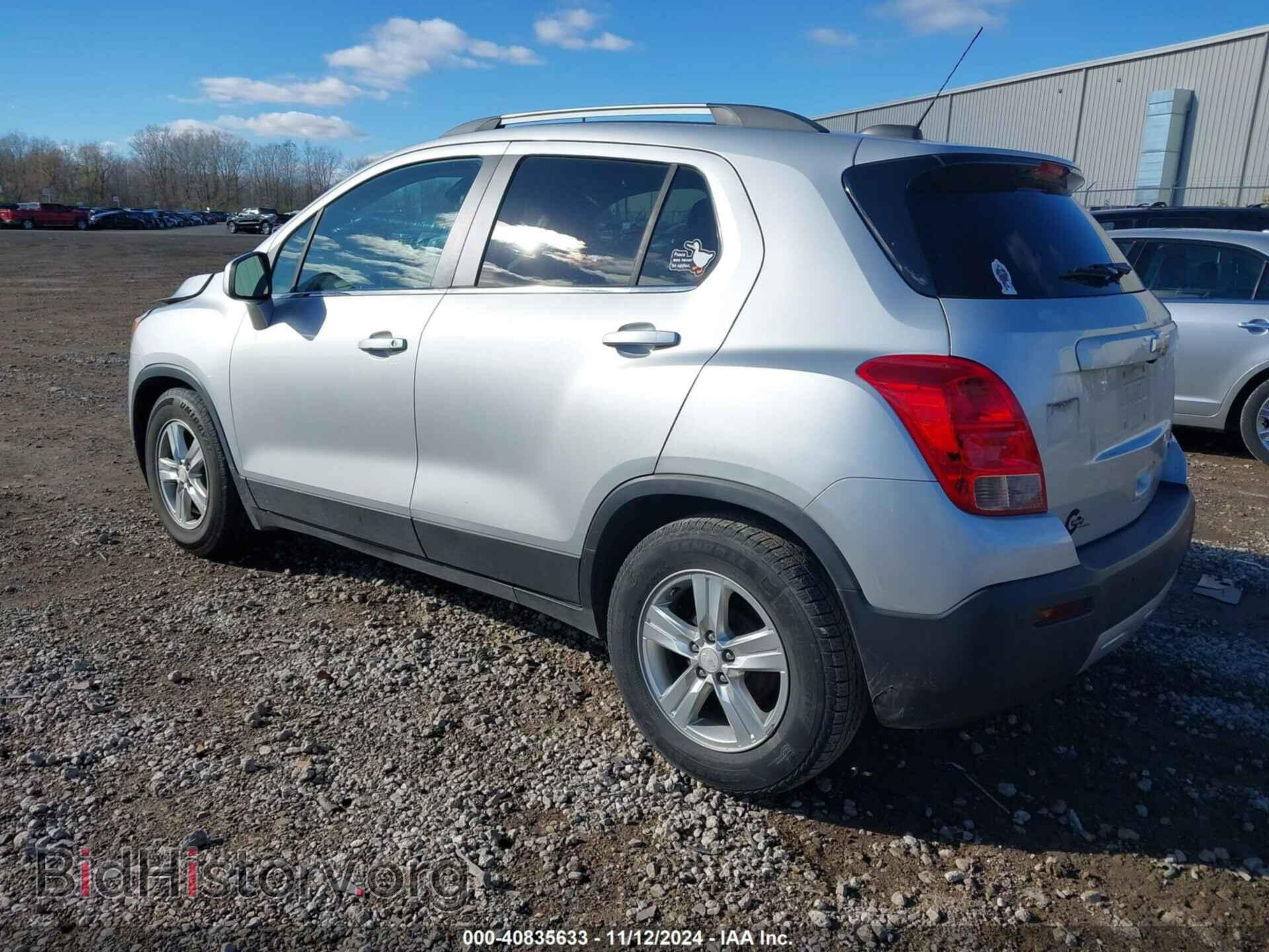 2015 CHEVROLET TRAX - VIN: 3GNCJLSB5FL245003 - Фото 3