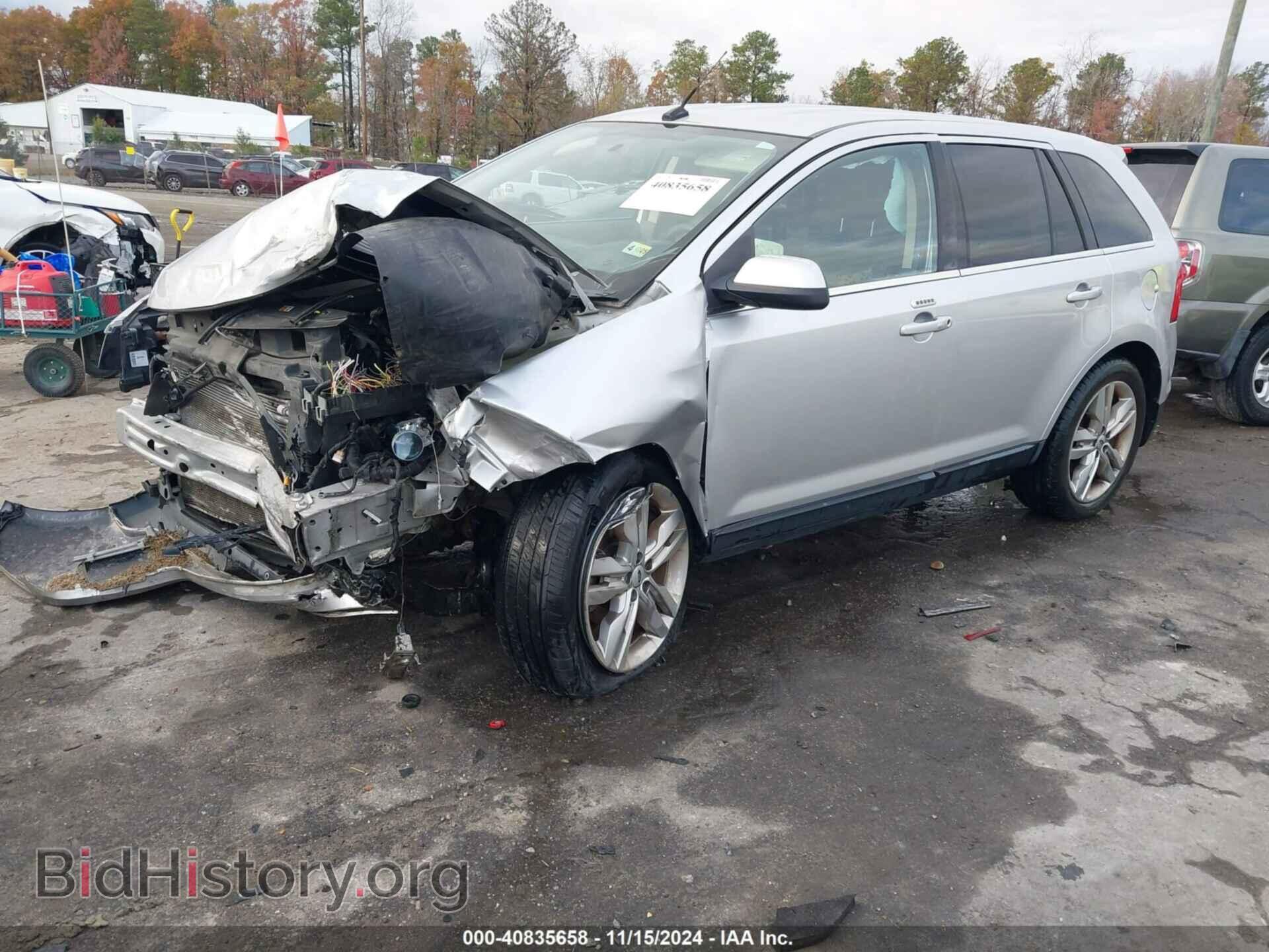 2013 FORD EDGE - VIN: 2FMDK3KC7DBB00505 - Фото 2