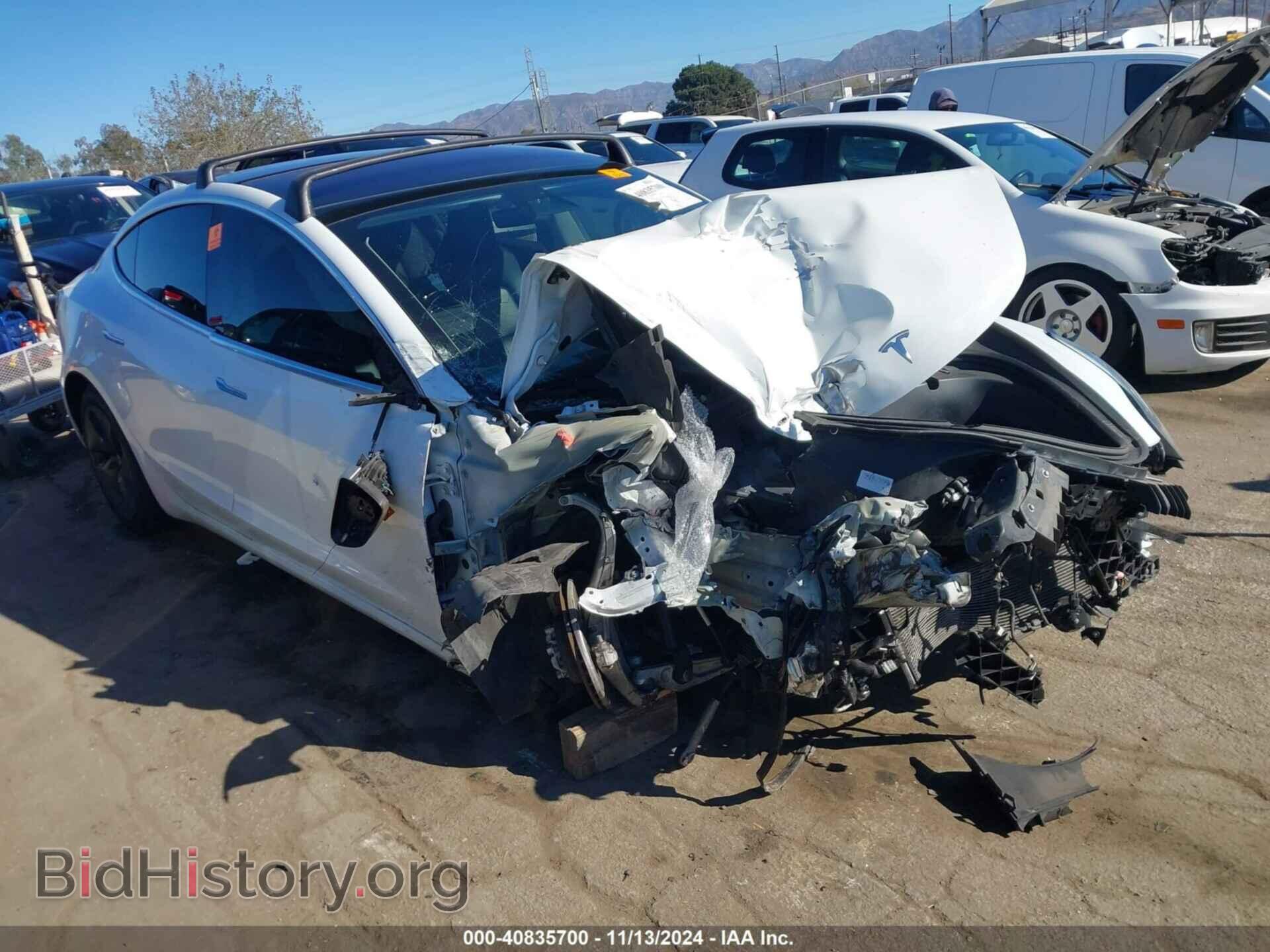 Photo 5YJ3E1EA7JF019783 - TESLA MODEL 3 2018