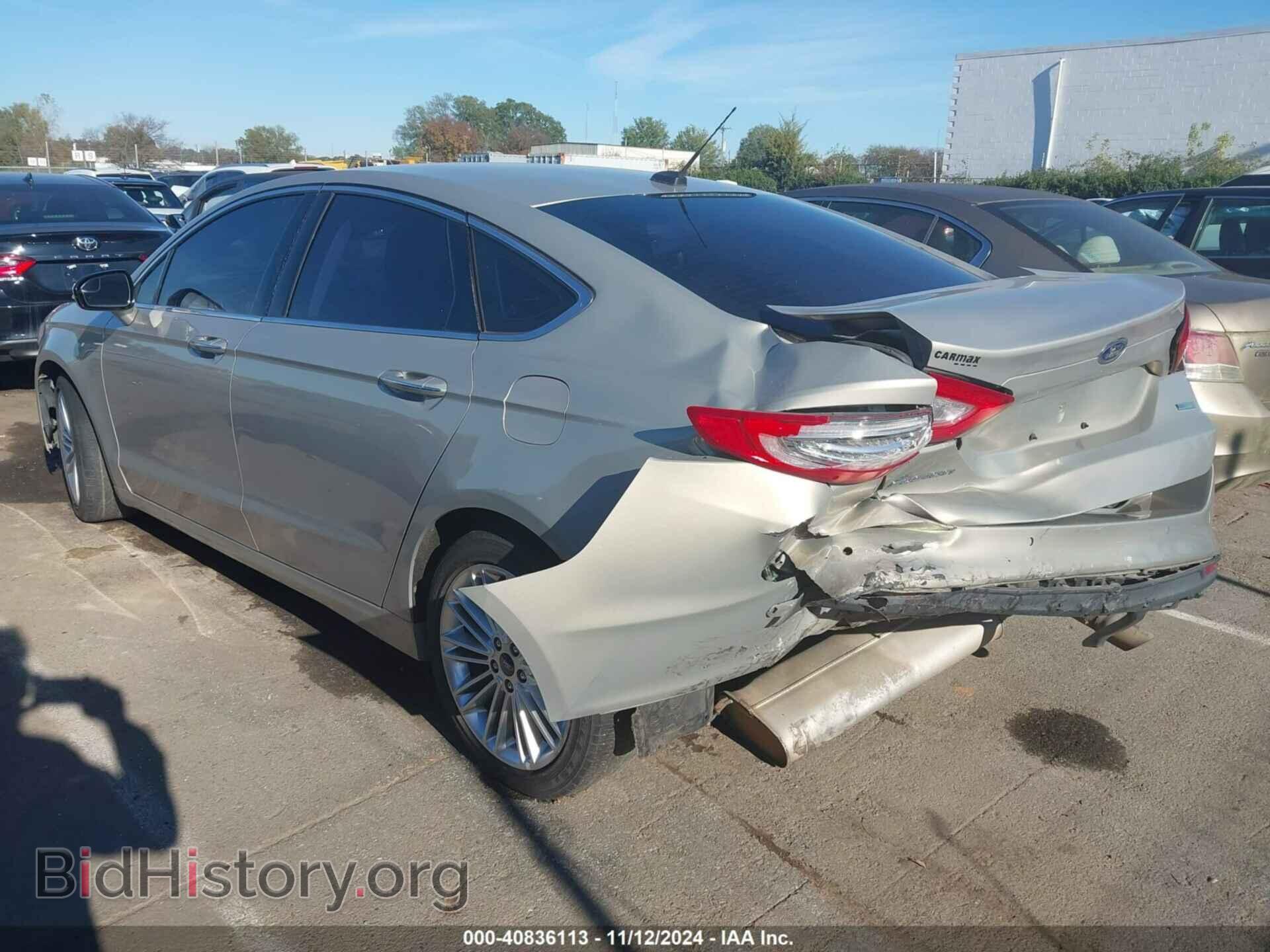 2016 FORD FUSION - VIN: 3FA6P0HD0GR196227 - Фото 3