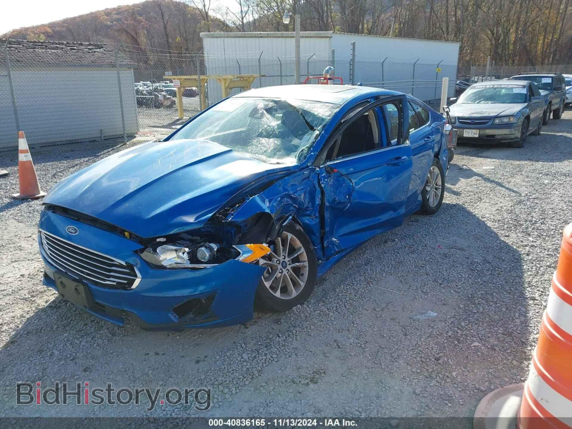 2020 FORD FUSION - VIN: 3FA6P0HD1LR190639 - Фото 2