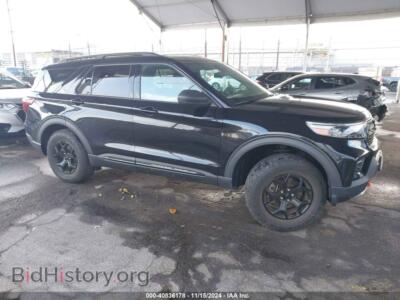 2021 Ford EXPLORER Timberline, синий — VIN 1FMSK8JH0MGC45251, IAAI