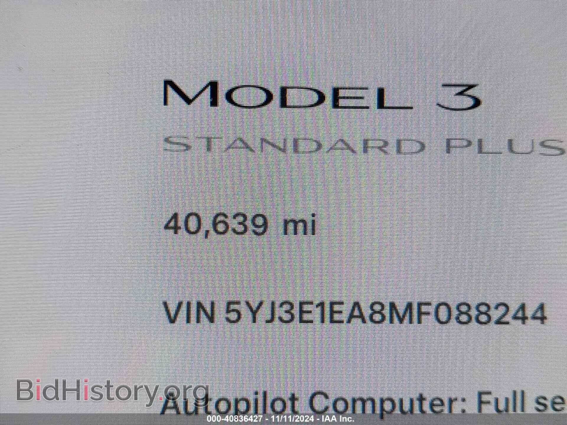 2021 TESLA MODEL 3 - VIN: 5YJ3E1EA8MF088244 - Фото 15