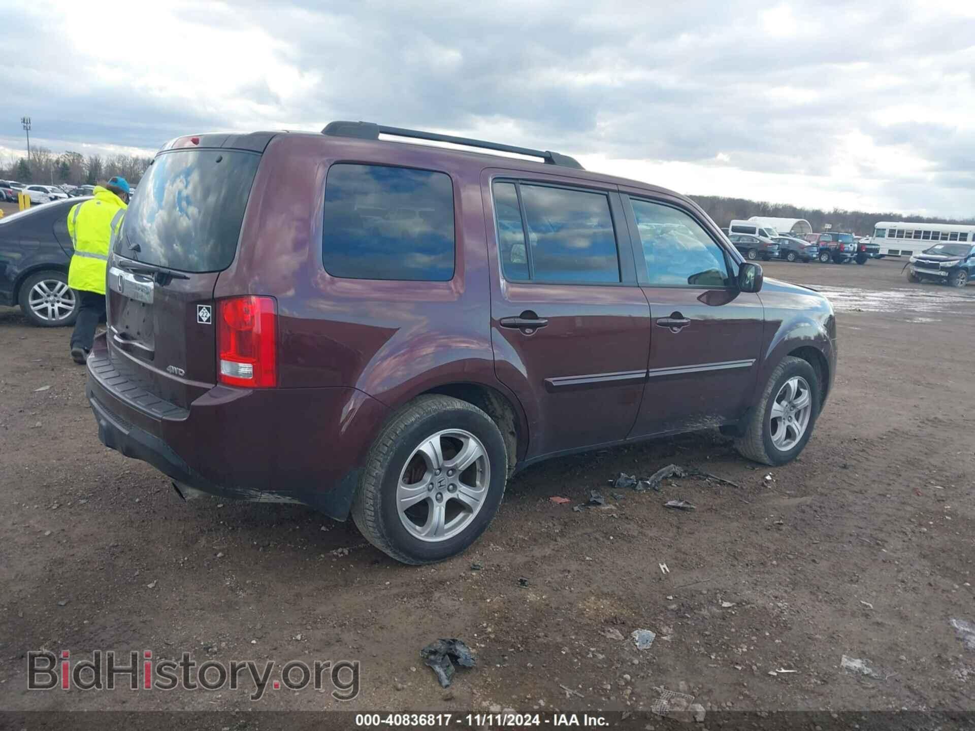 2013 HONDA PILOT - VIN: 5FNYF4H60DB066282 - Фото 4