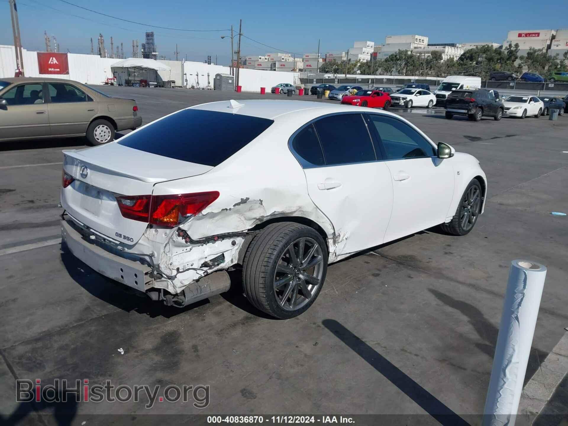 2013 LEXUS GS - VIN: JTHBE1BL0D5005990 - Photo 4