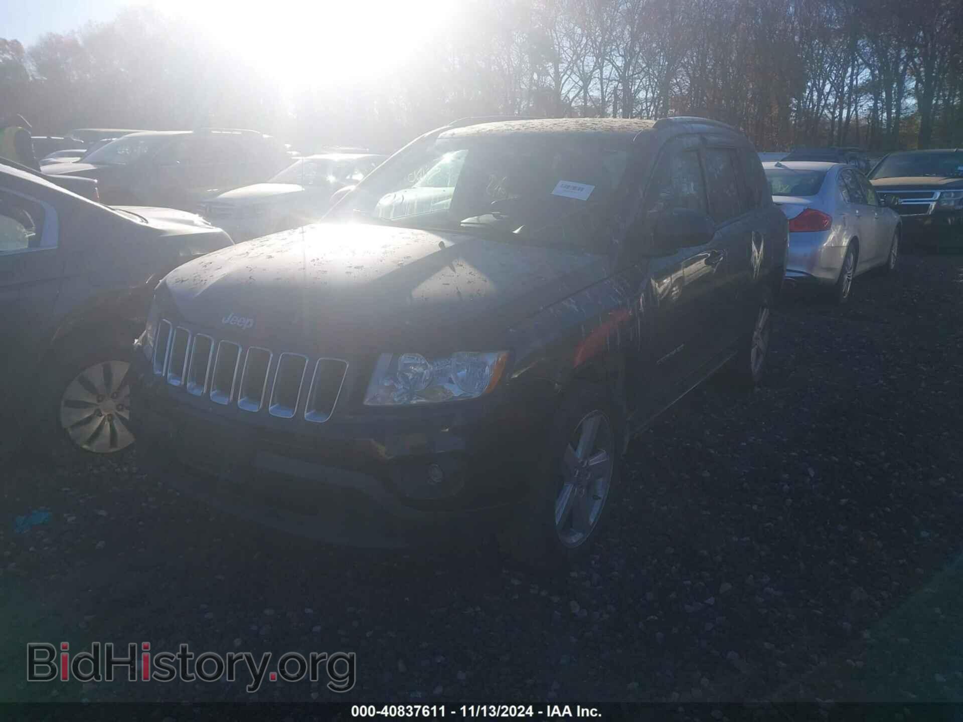 2012 JEEP COMPASS - VIN: 1C4NJDCB0CD571735 - Фото 2