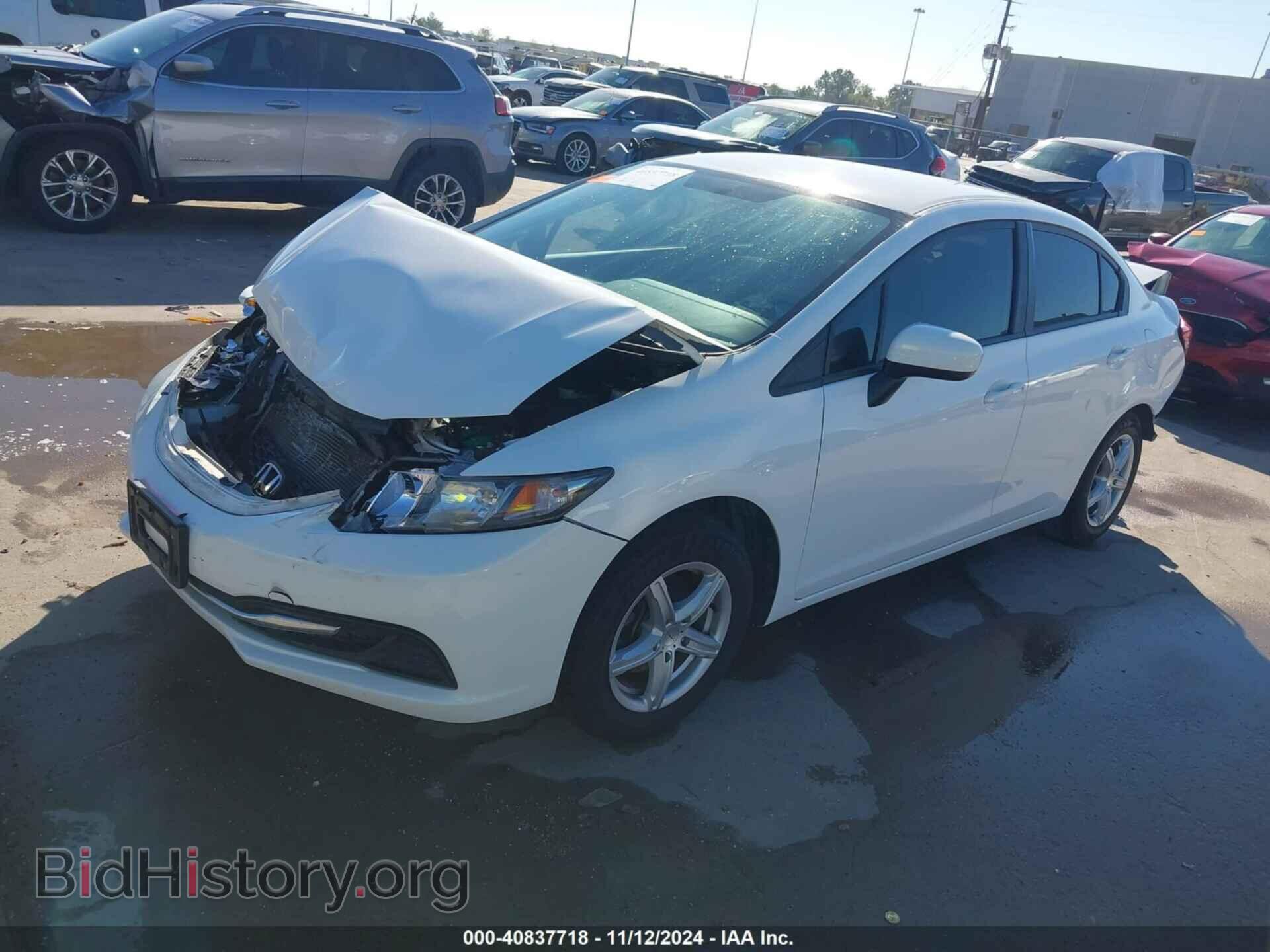 2014 HONDA CIVIC - VIN: 19XFB2F58EE241161 - Фото 2