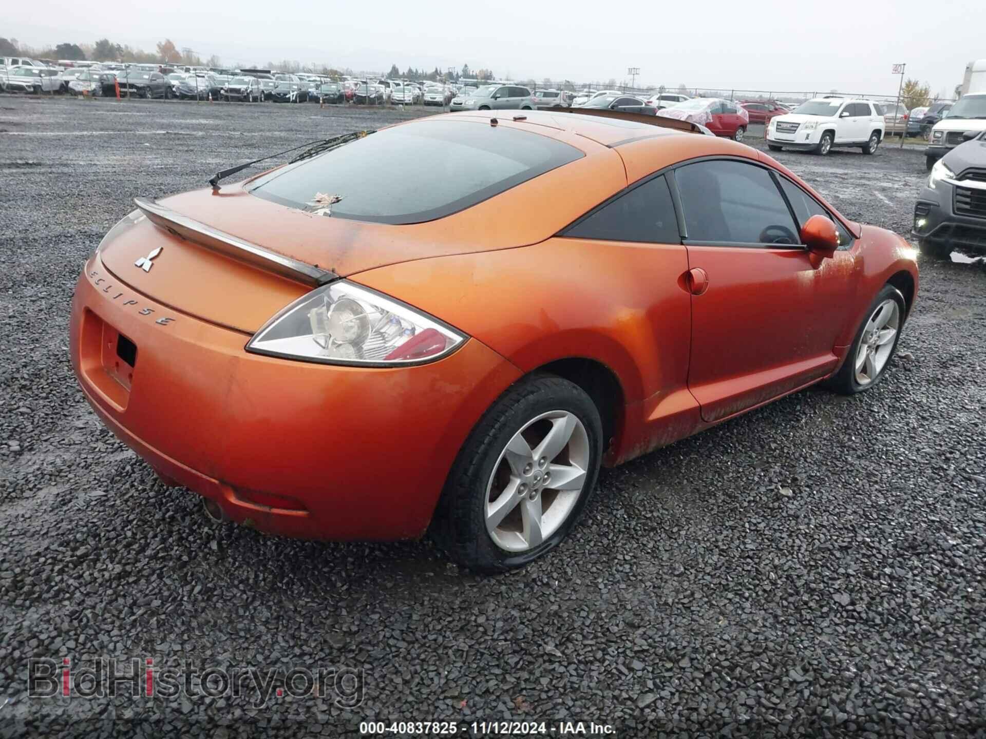 2006 MITSUBISHI ECLIPSE - VIN: 4A3AK24F26E052344 - Фото 4