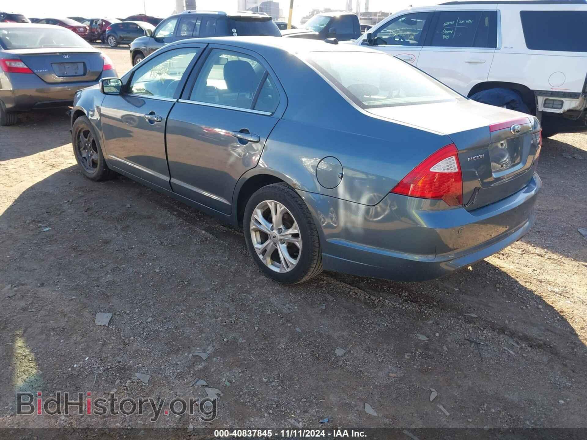 2012 FORD FUSION - VIN: 3FAHP0HA3CR393787 - Фото 3